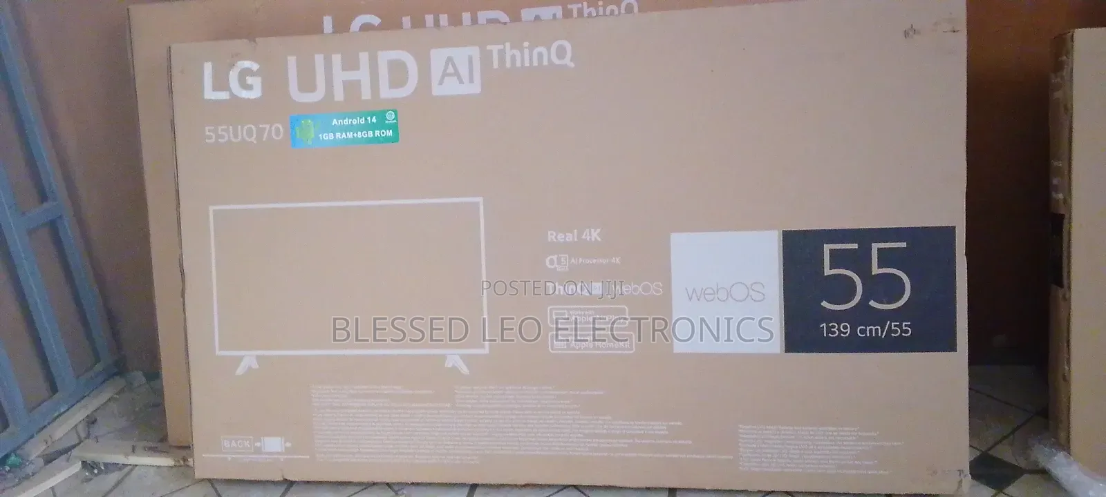 55 Inches Android Smart Tv With Google Play