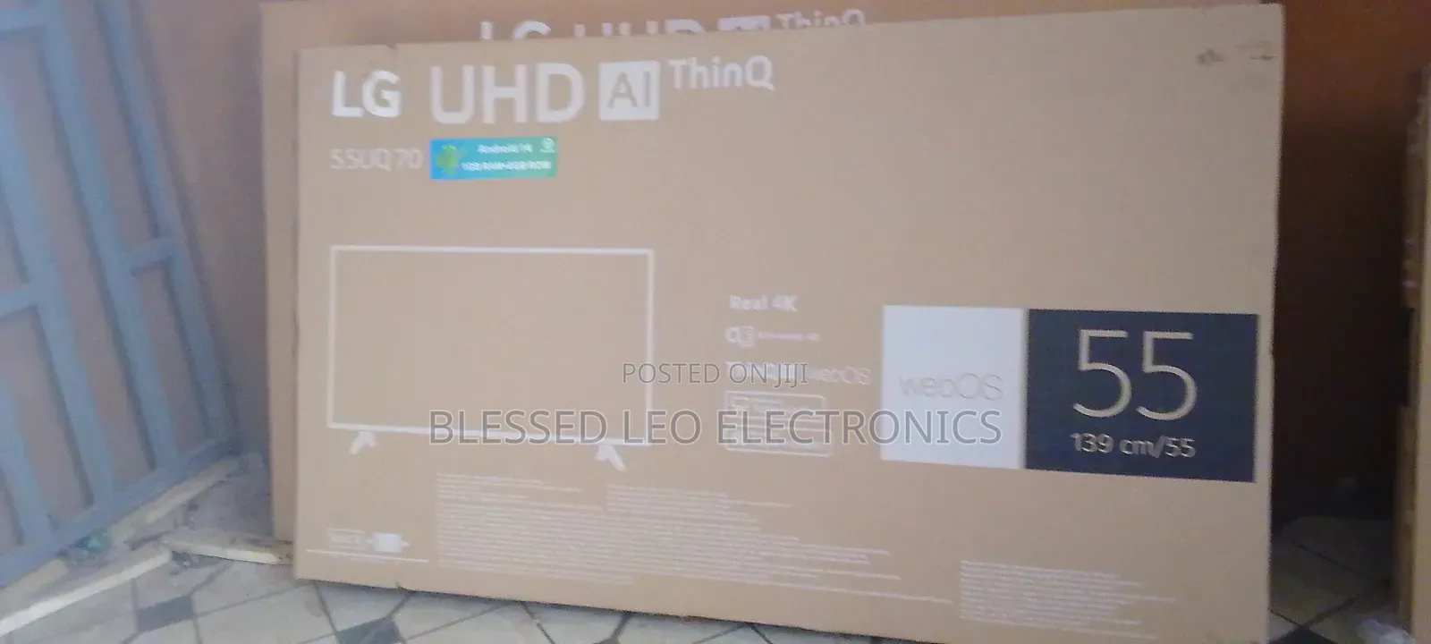 55 Inches With Clear and Features