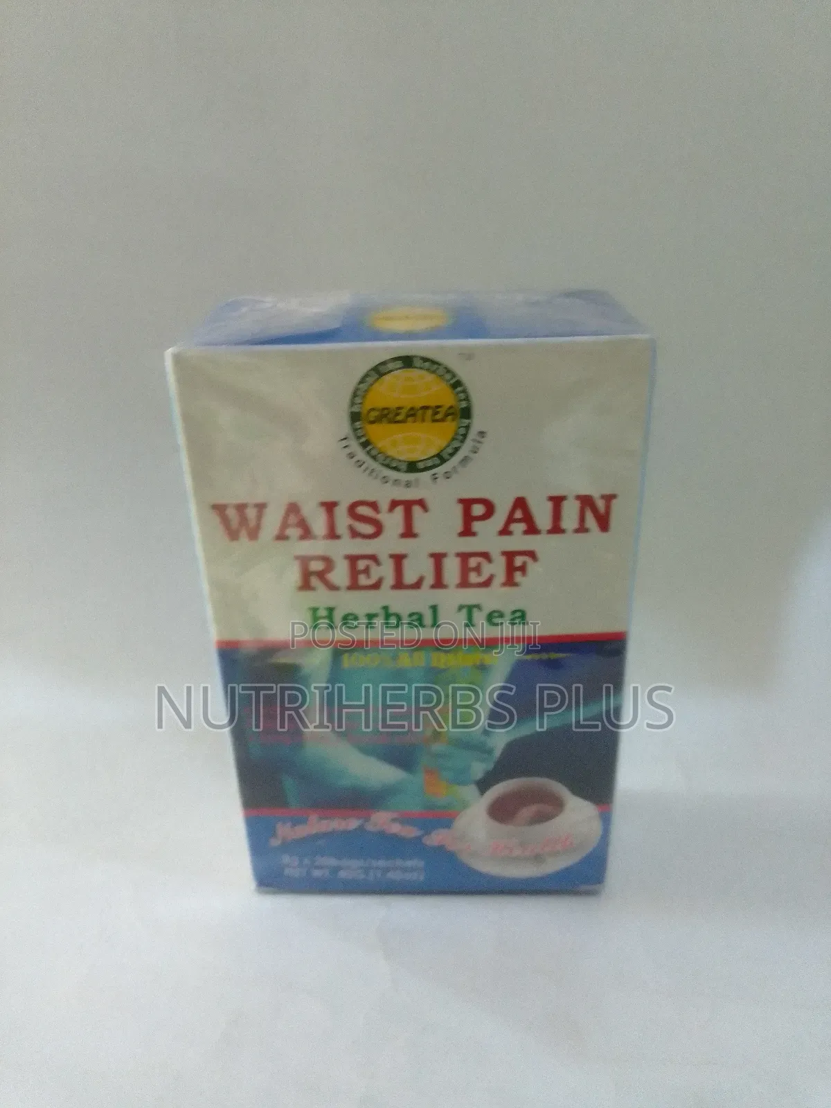 Greatea Waist Pain Relief Herbal Tea: For Waist Pain Relief