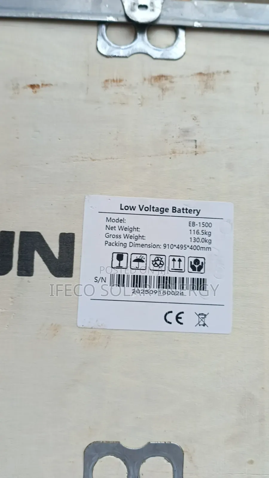 Luxsun Lithium Ion Battery 15kwh 48v