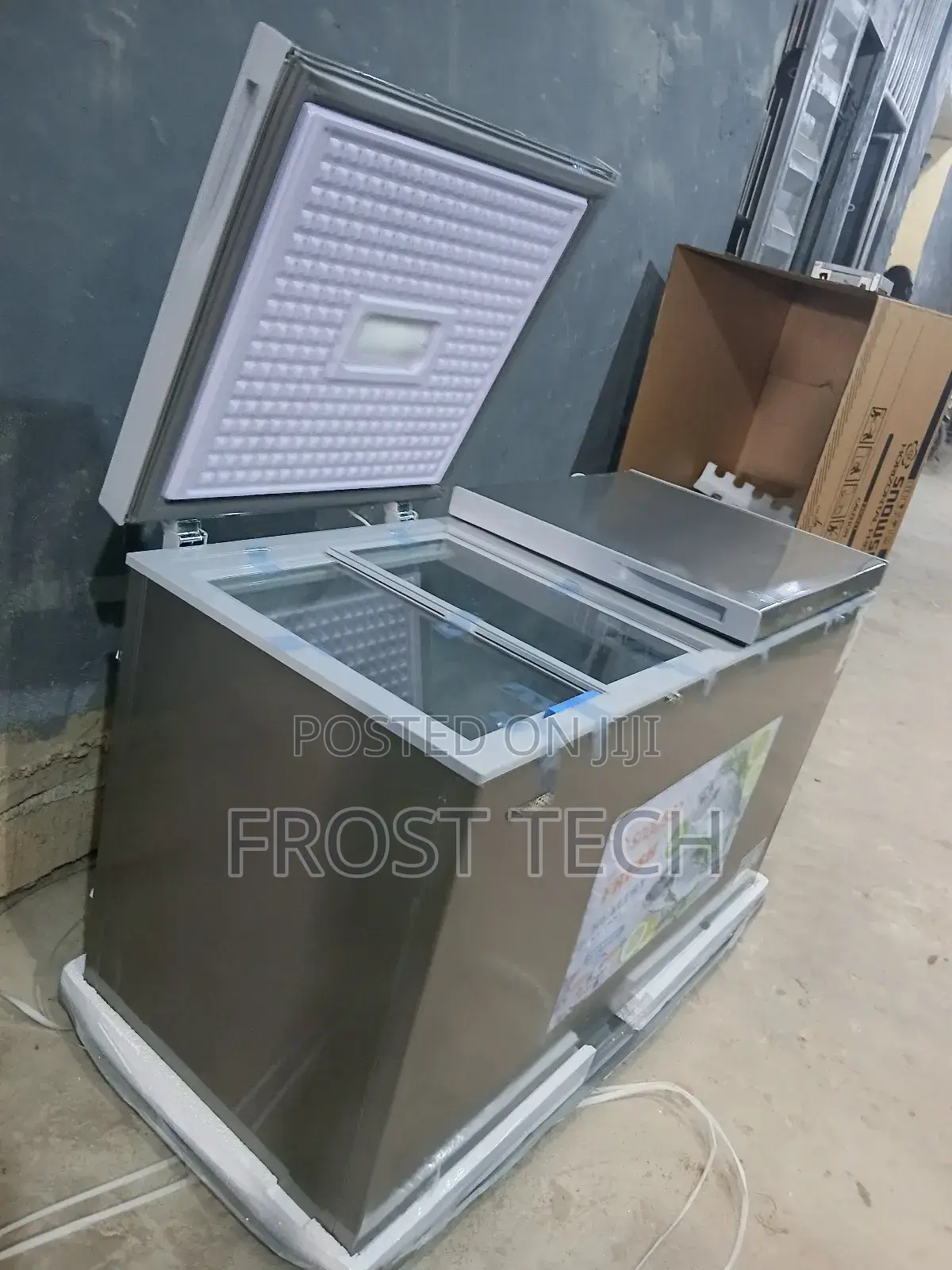 Snowsea Bd600g Double Door Chest Freezer