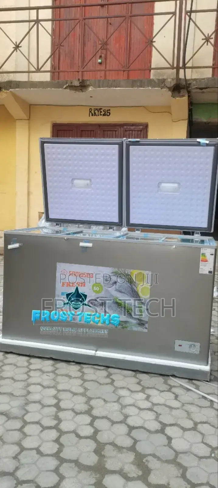 Snowsea Bd600g Double Door Chest Freezer