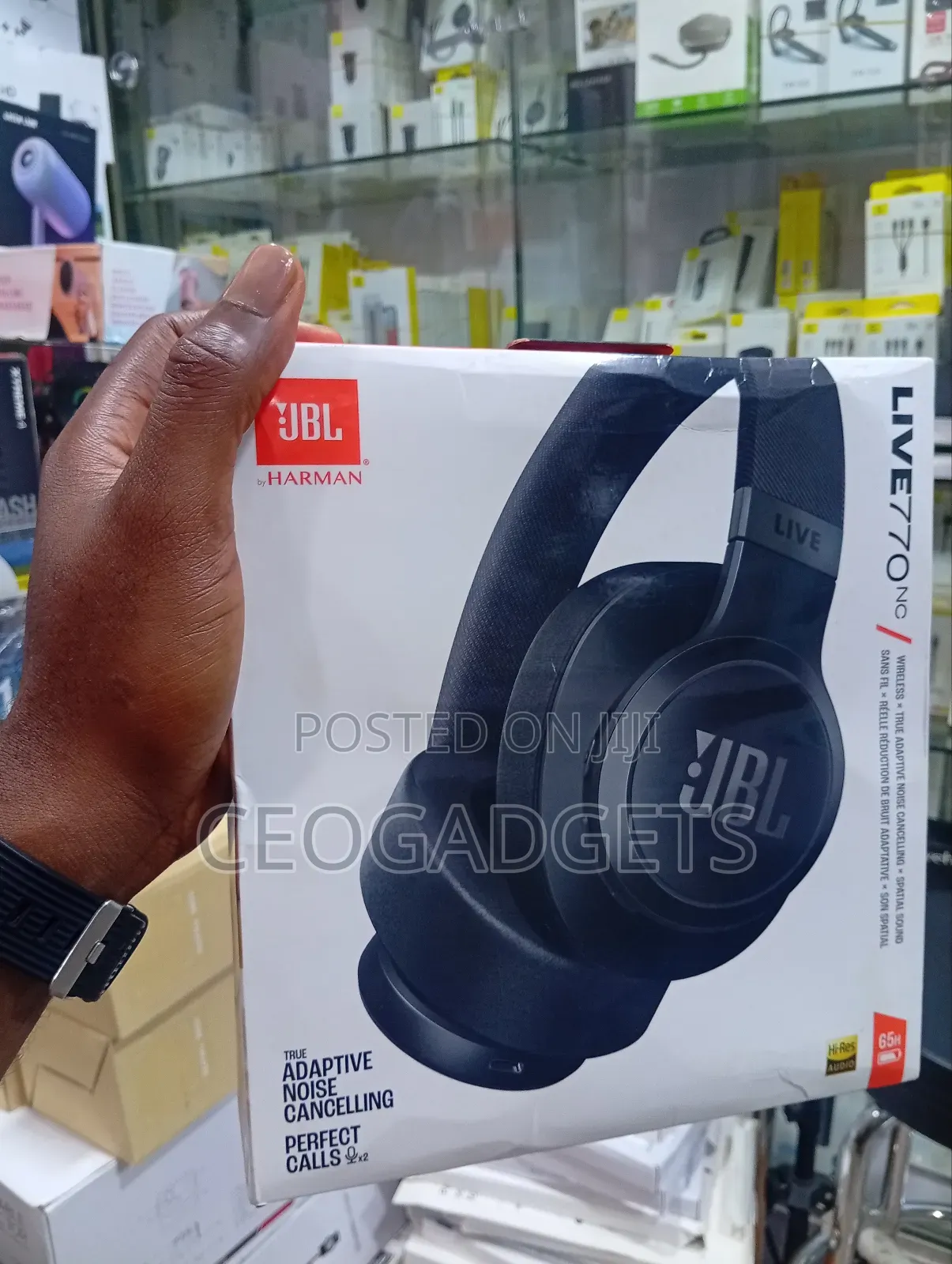 Jbl Live 770nc Noise Cancelling Headset - Black