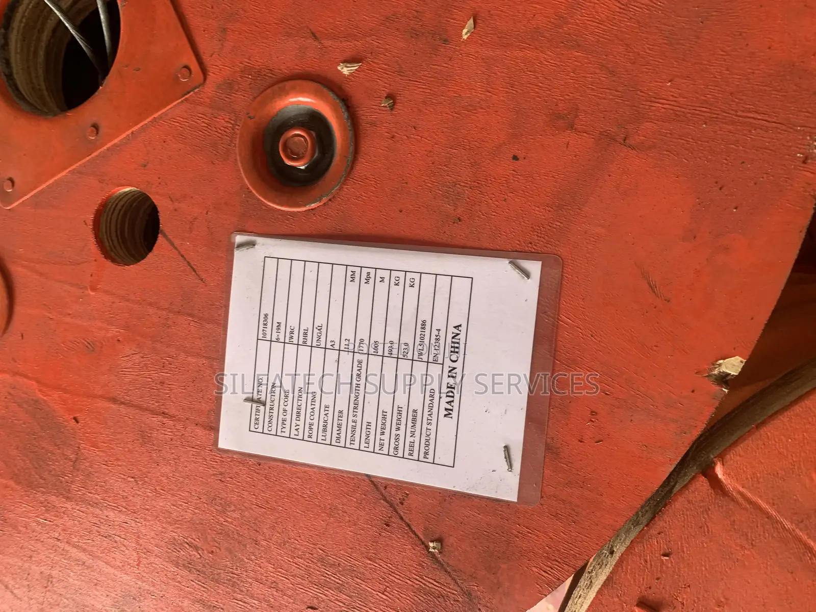 11mm Black Steel Wire Rope
