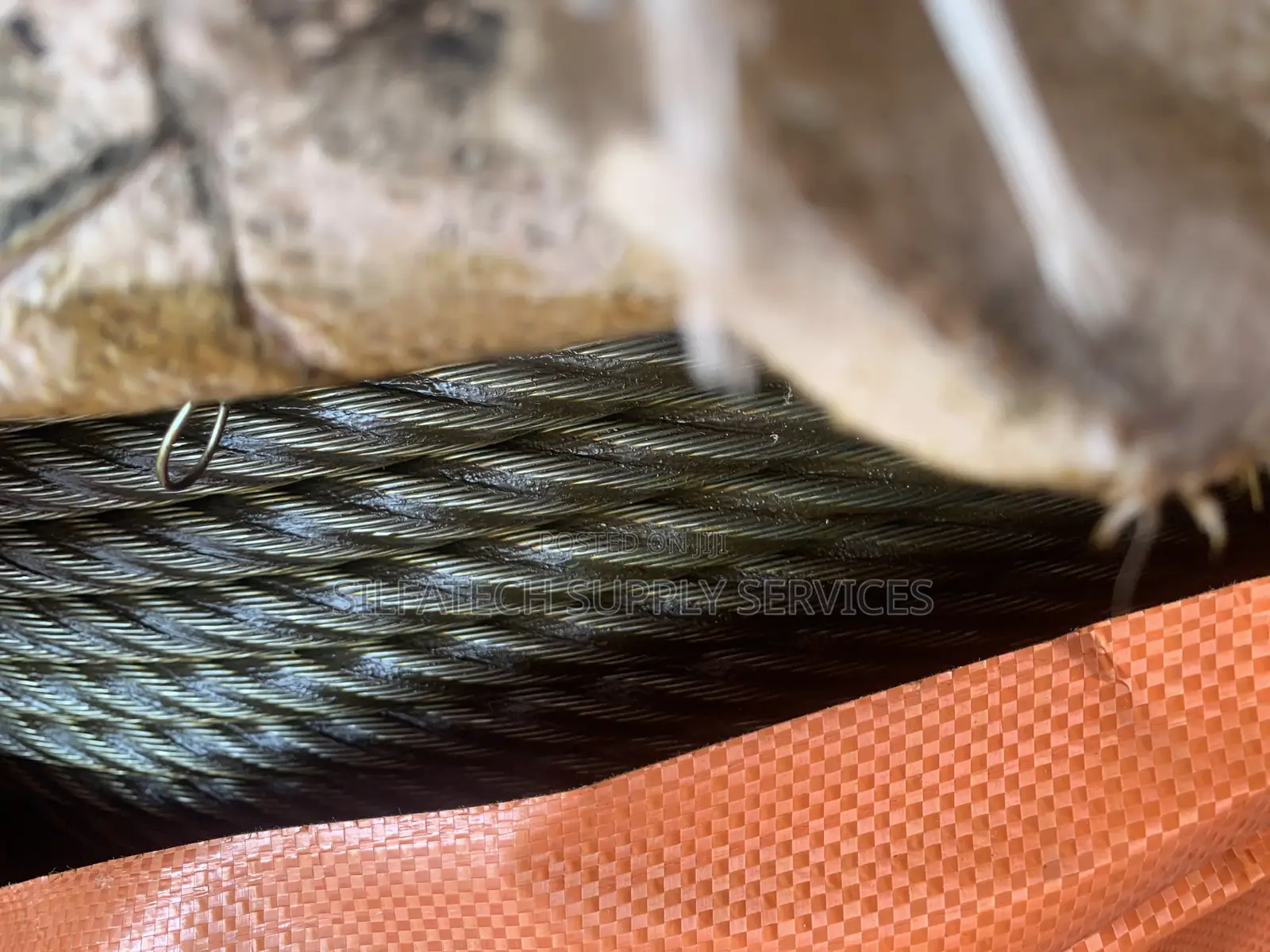 11mm Black Steel Wire Rope