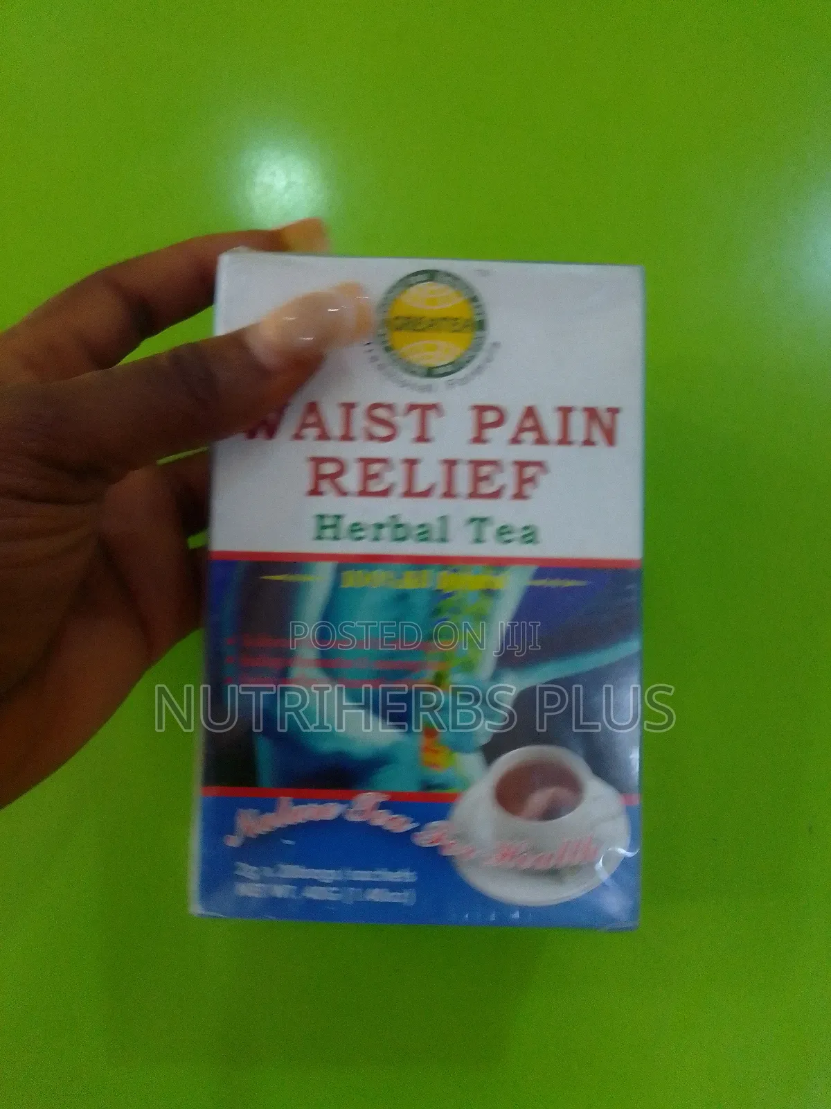 Greatea Waist Pain Relief Herbal Remedy Tea: Treatment for Waist Pain