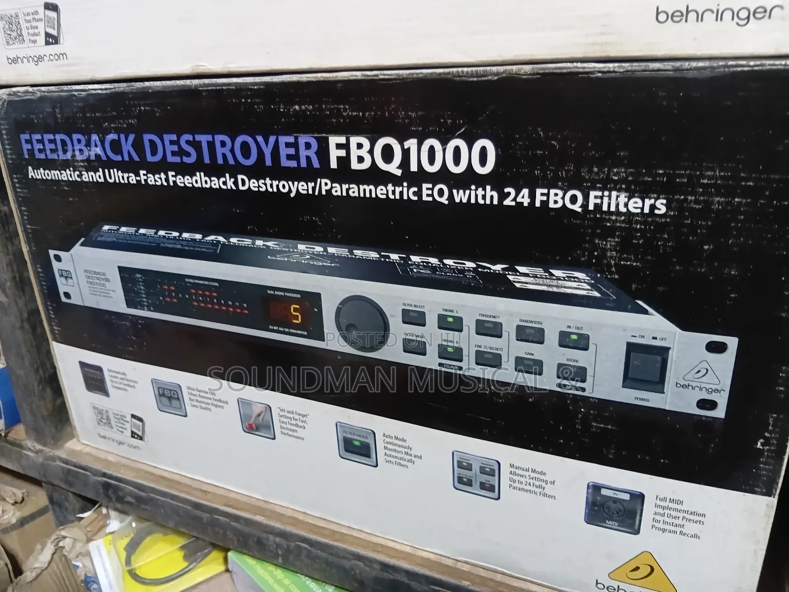 Behringer Feedback Destroyer Pro Fbq1000