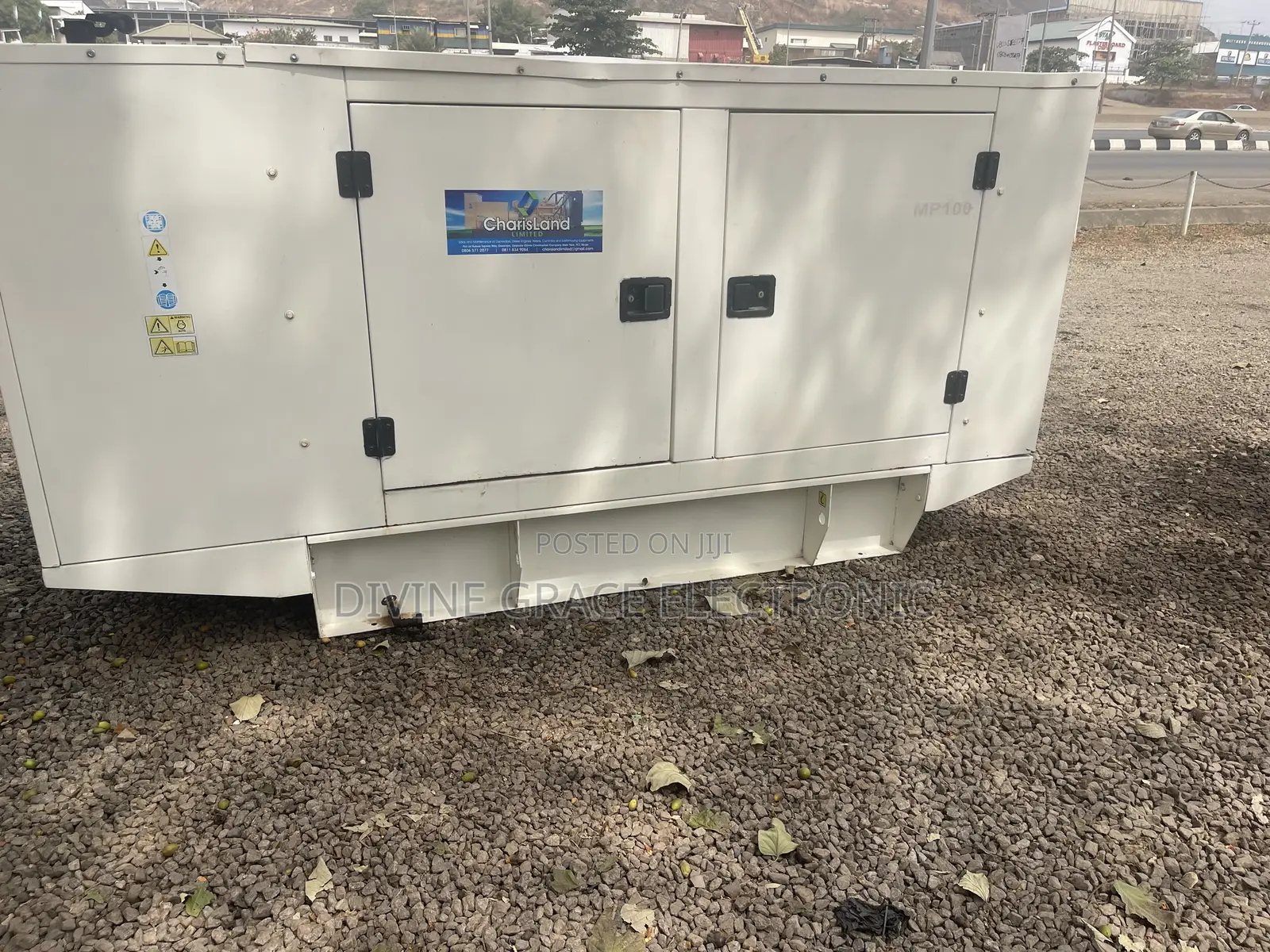 Used 100kva Marapco Soundproof Diesel Generator