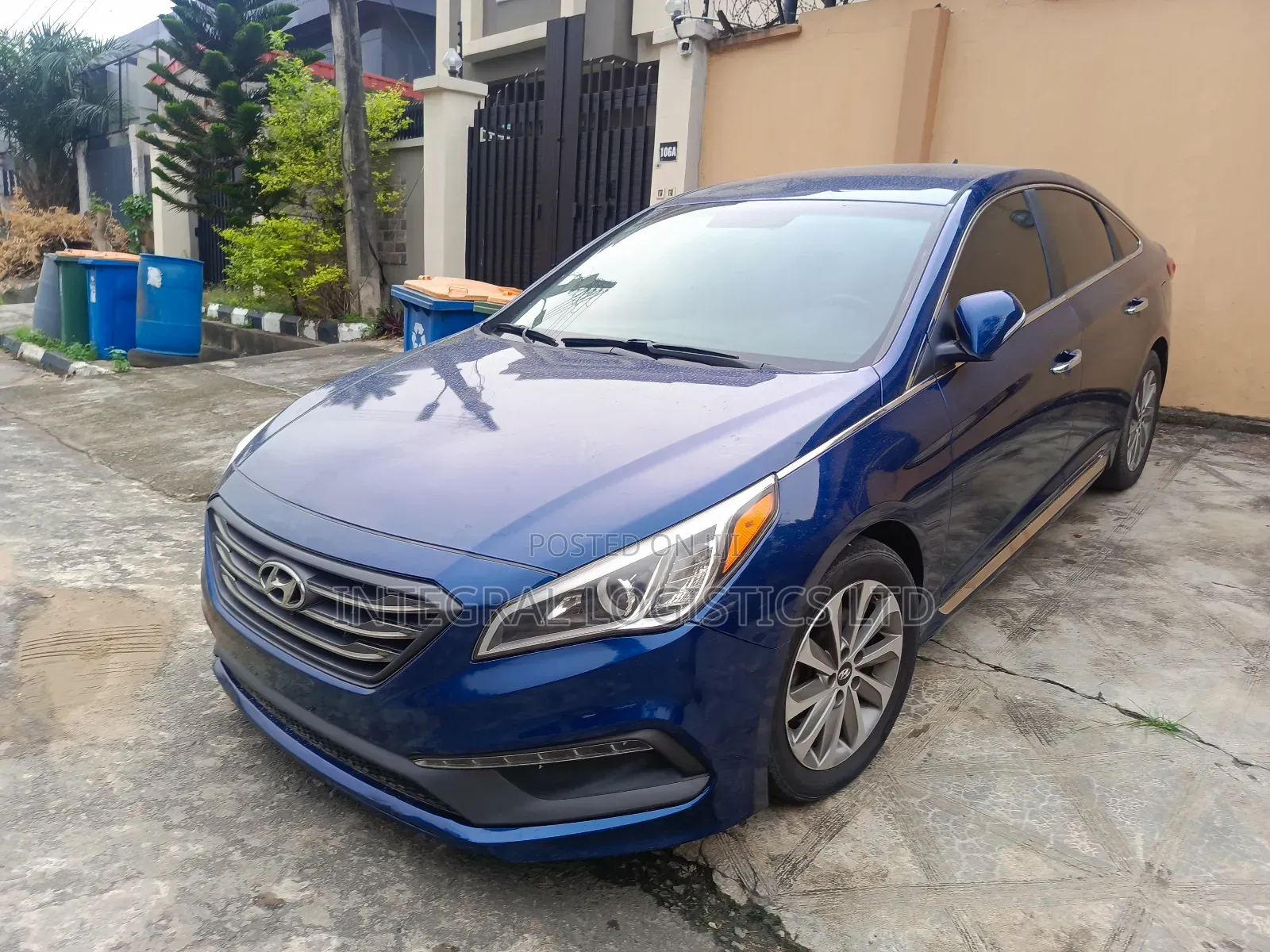Hyundai Sonata 2015 Blue