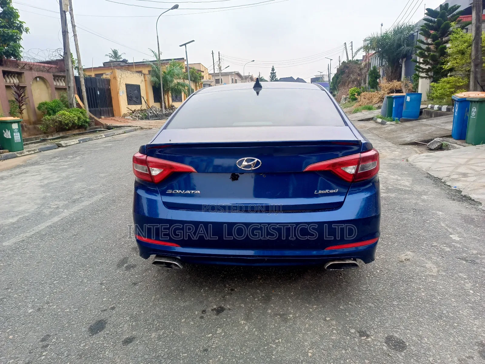 Hyundai Sonata 2015 Blue