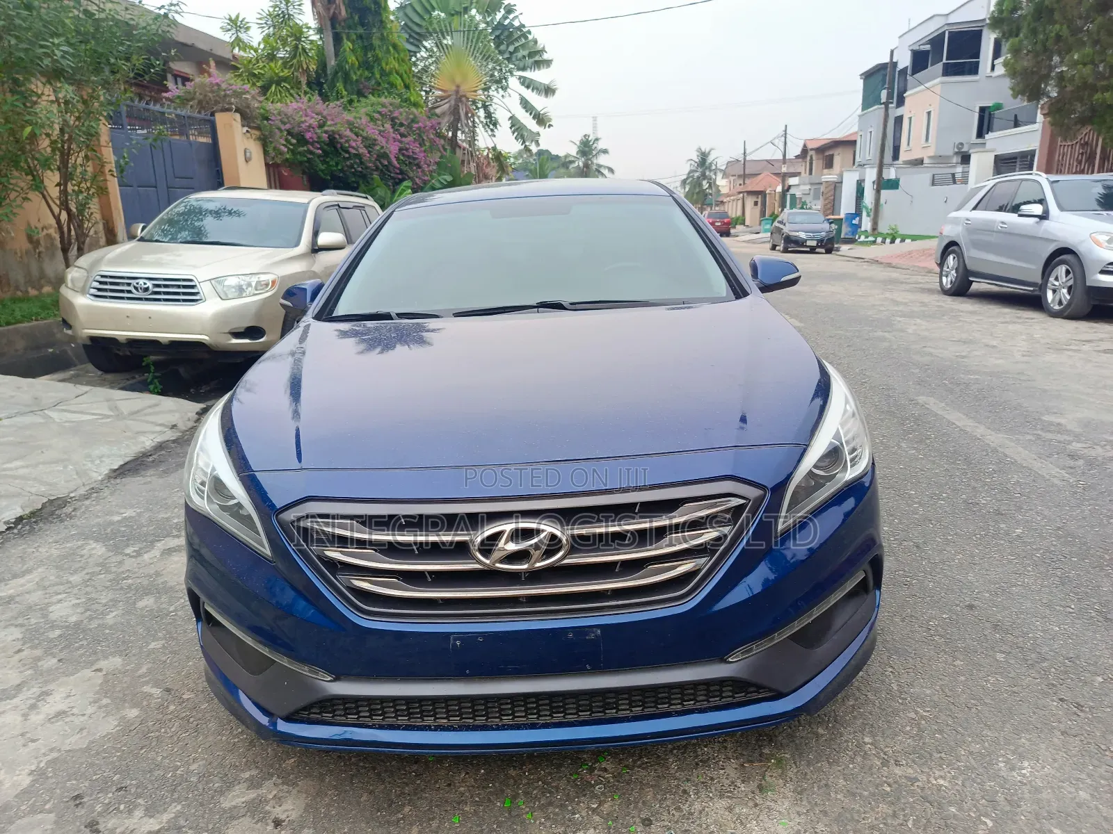 Hyundai Sonata 2015 Blue