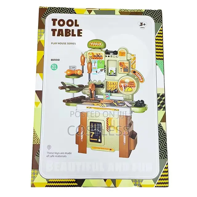 Children's Pretend Play Tool Bench Set
