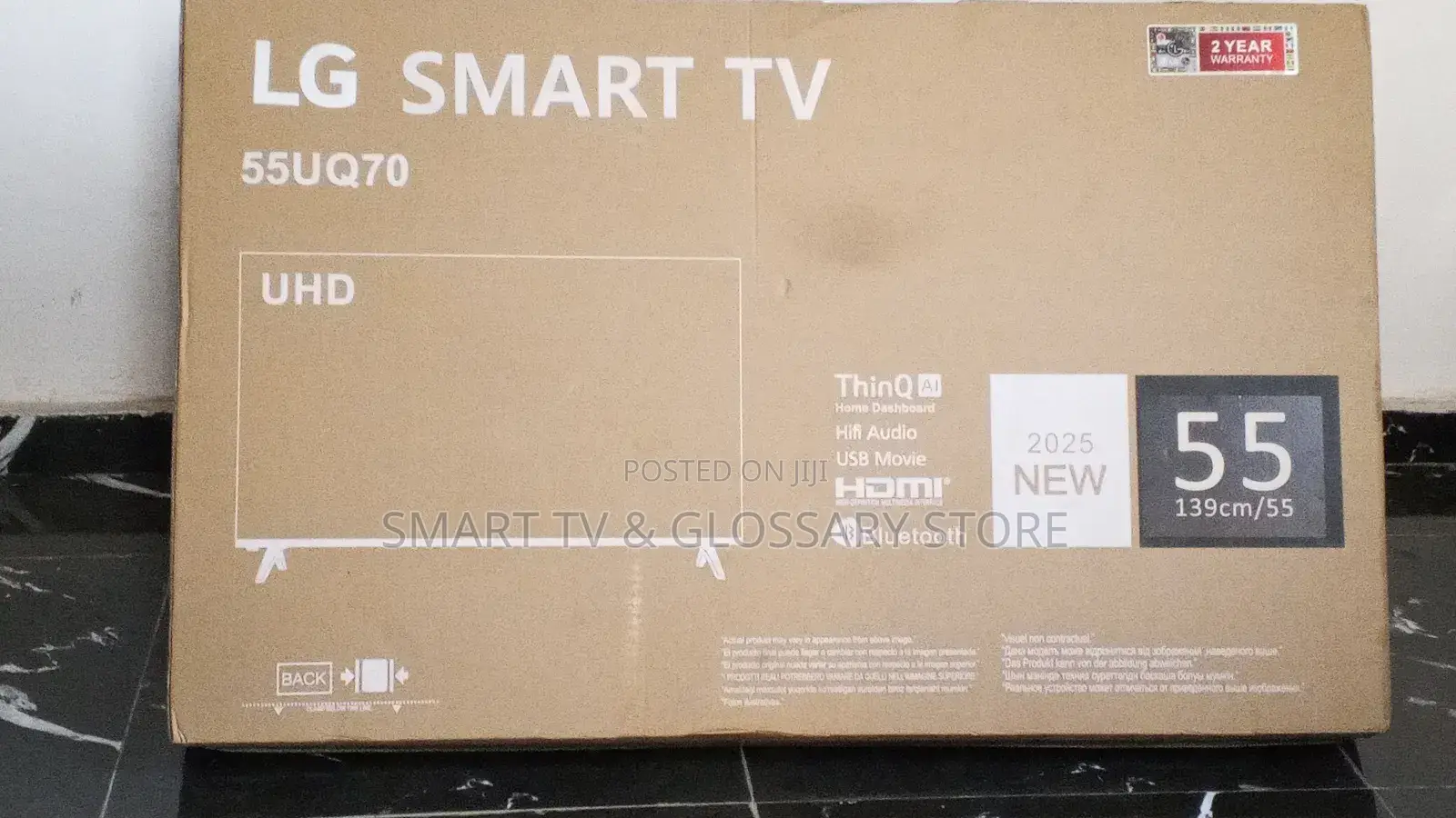 55 Inches Smart Tv With Youtube Google And Netflix