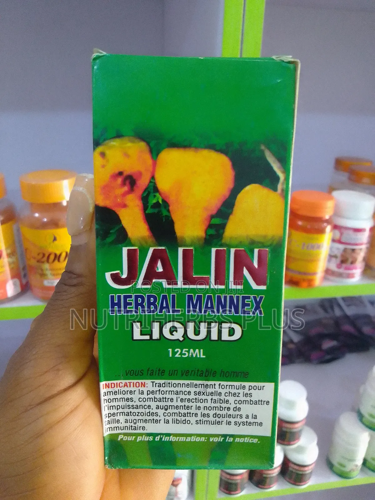 Jalin Herbal Mannex Liquid: For Weak Erection Low Libido