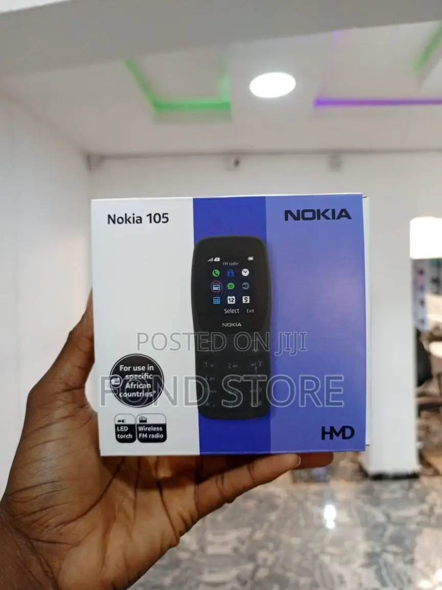 New Nokia 105 Black
