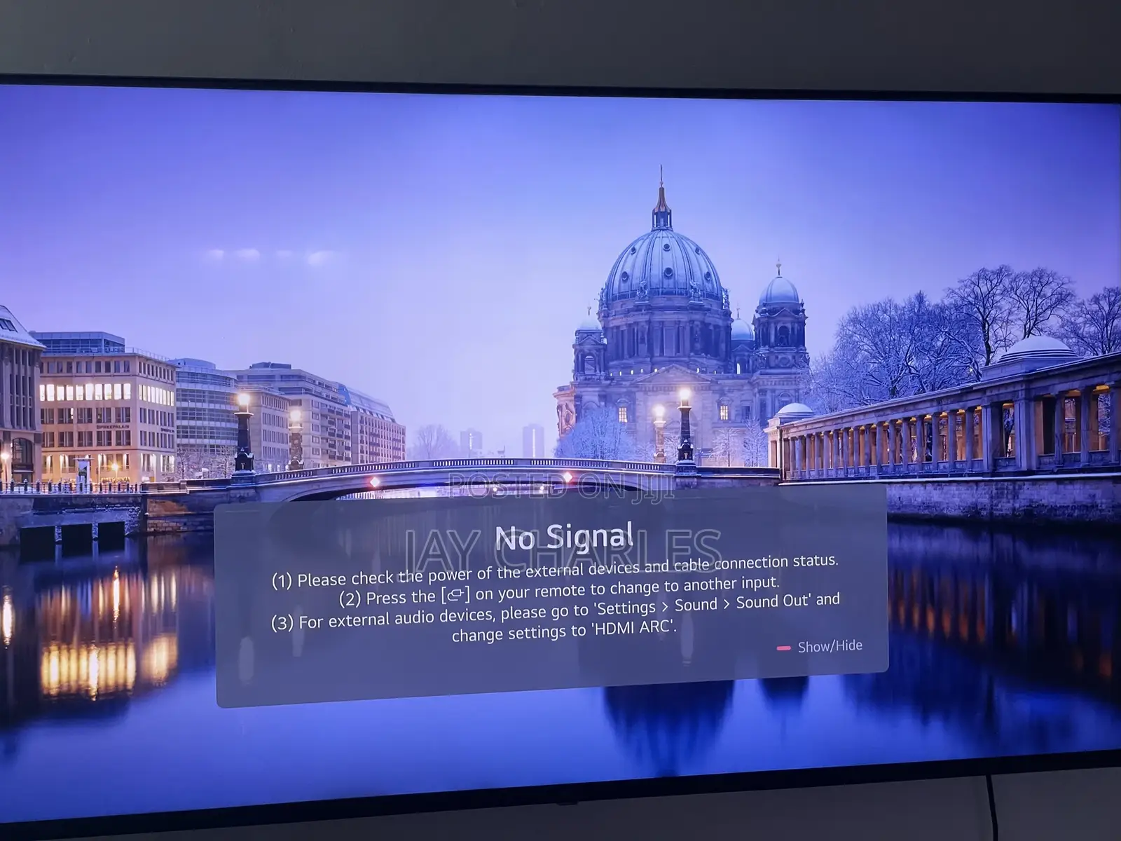 Lg 55 Inches Frameless