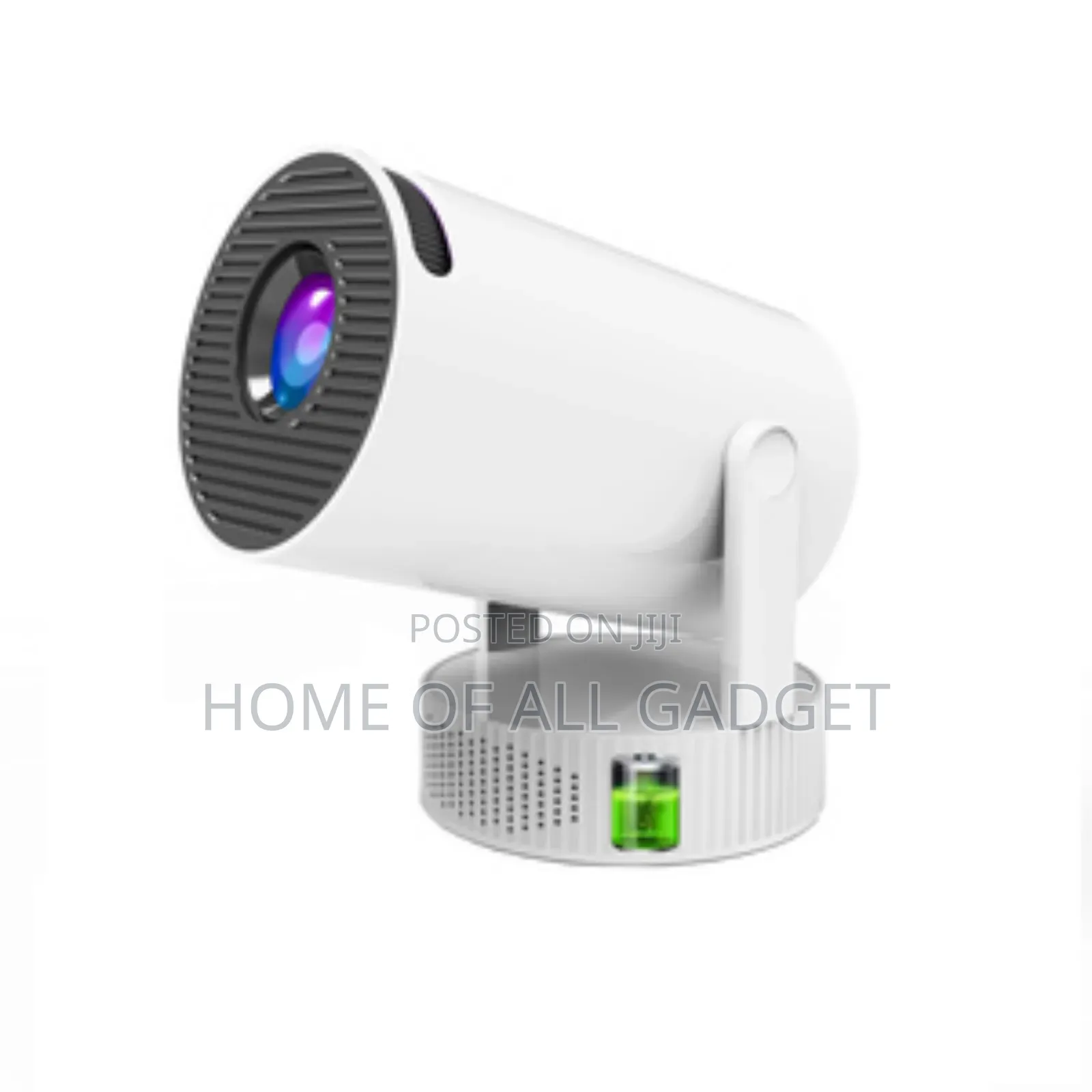 Rechargeable Battery Smart Projector. For Bedroom Home Cinema Outdoor