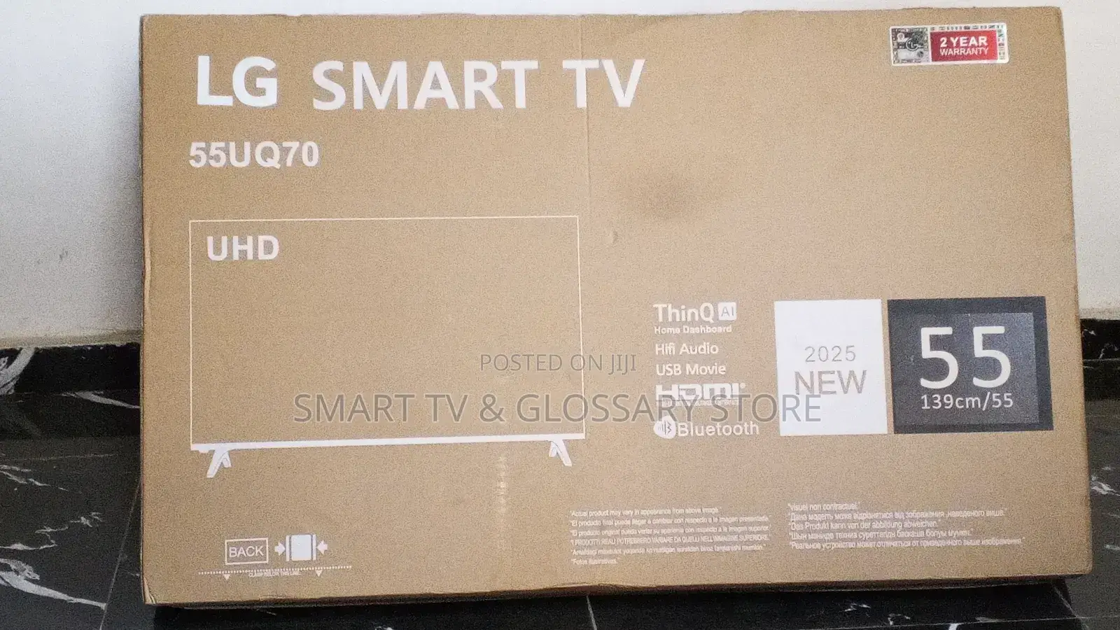 55 Inches With Inbuilt Bluetooth Netflix And More
