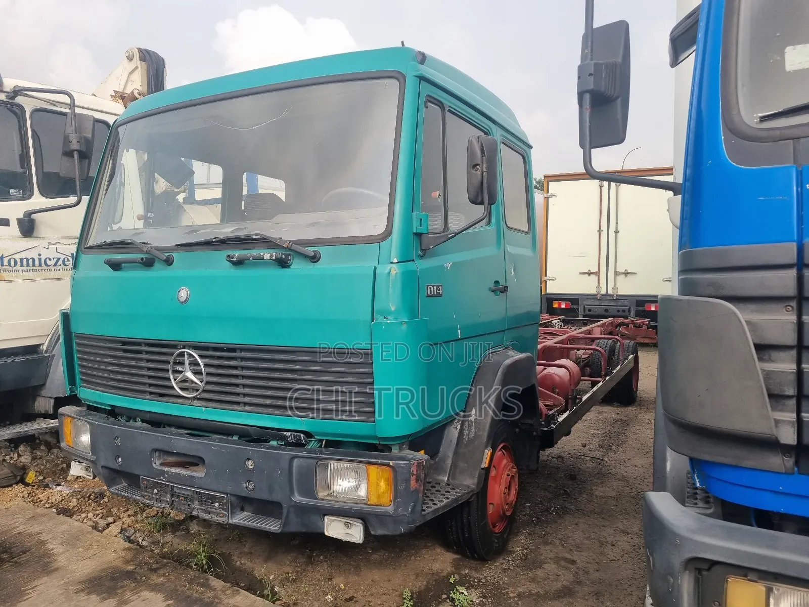 Mercedes Benz Double Check Chassis Truck