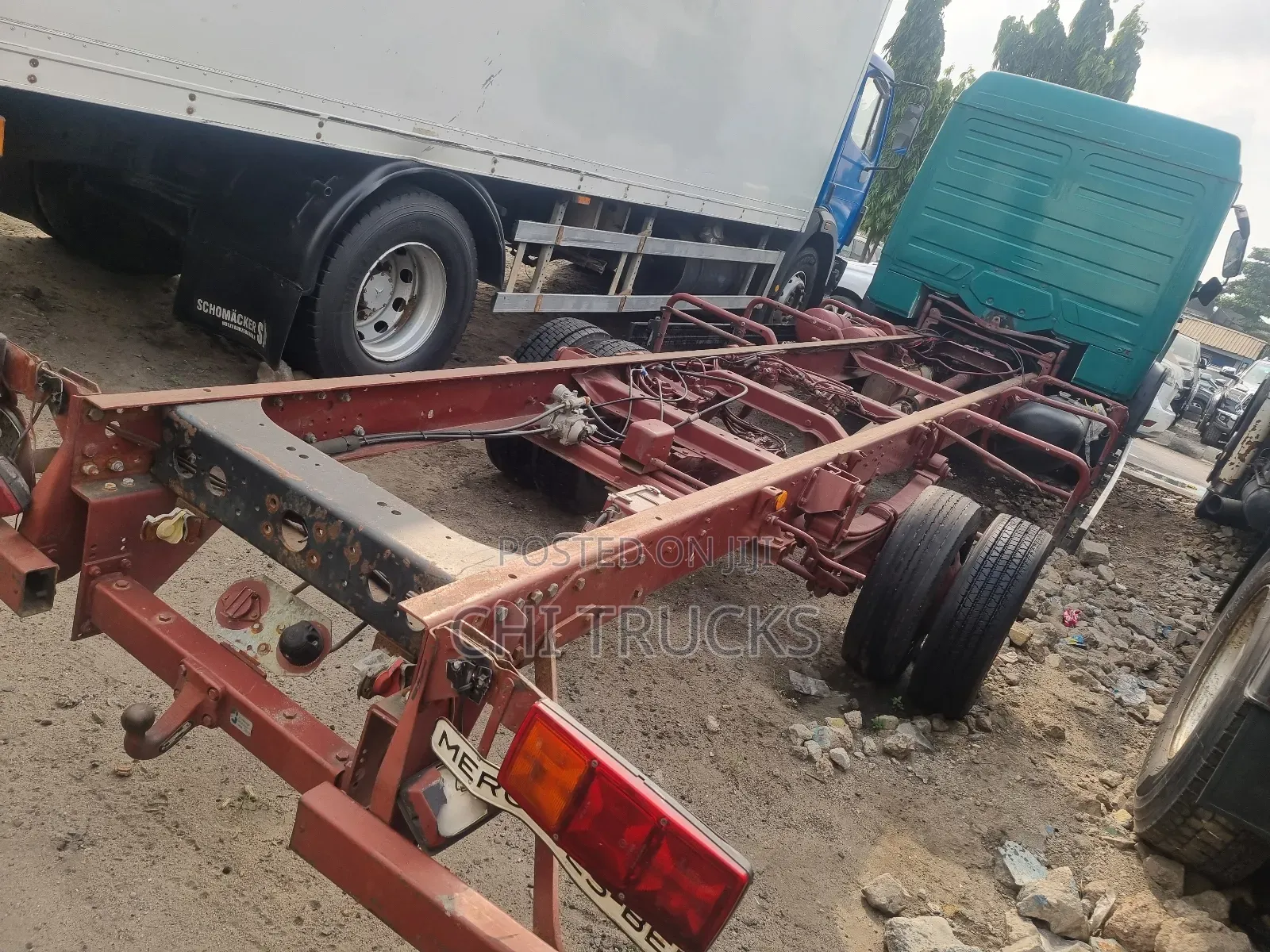 Mercedes Benz Double Check Chassis Truck