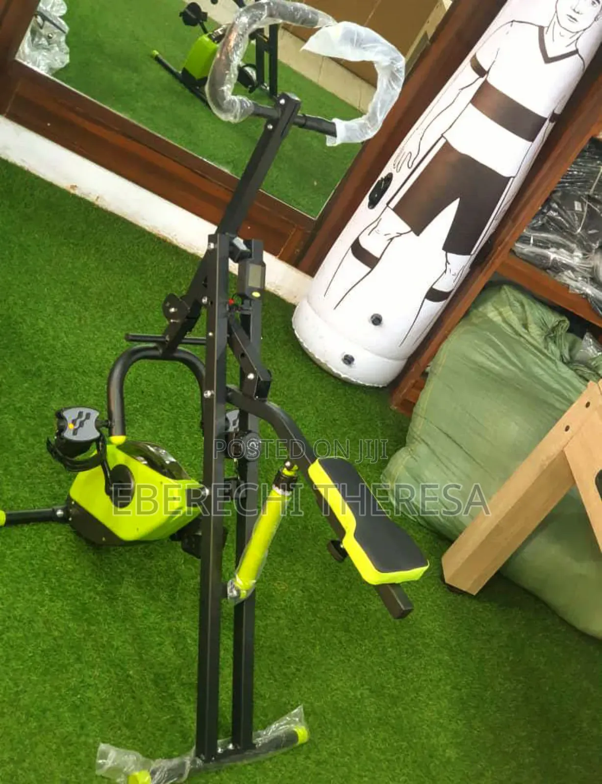 Commercial Squat Machine With Bike