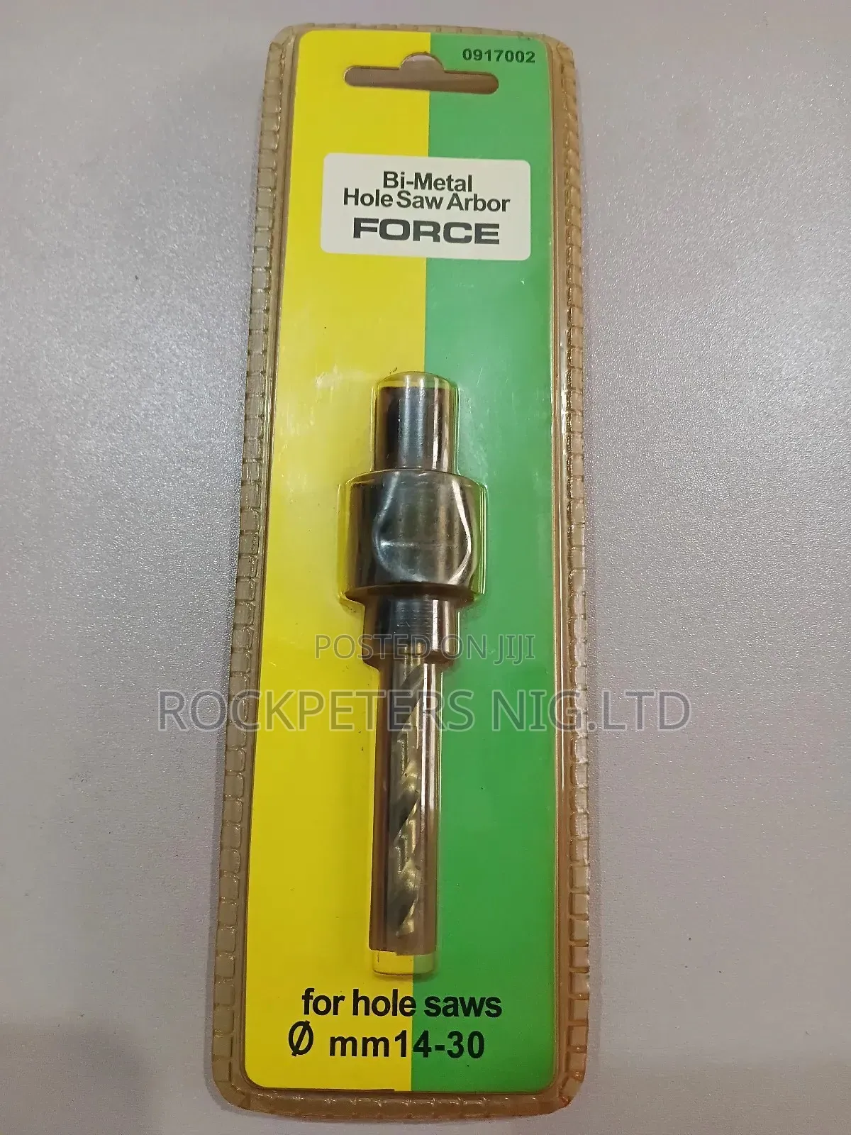 Force 14-30mm Bi-metal Hole Saw Arbor.