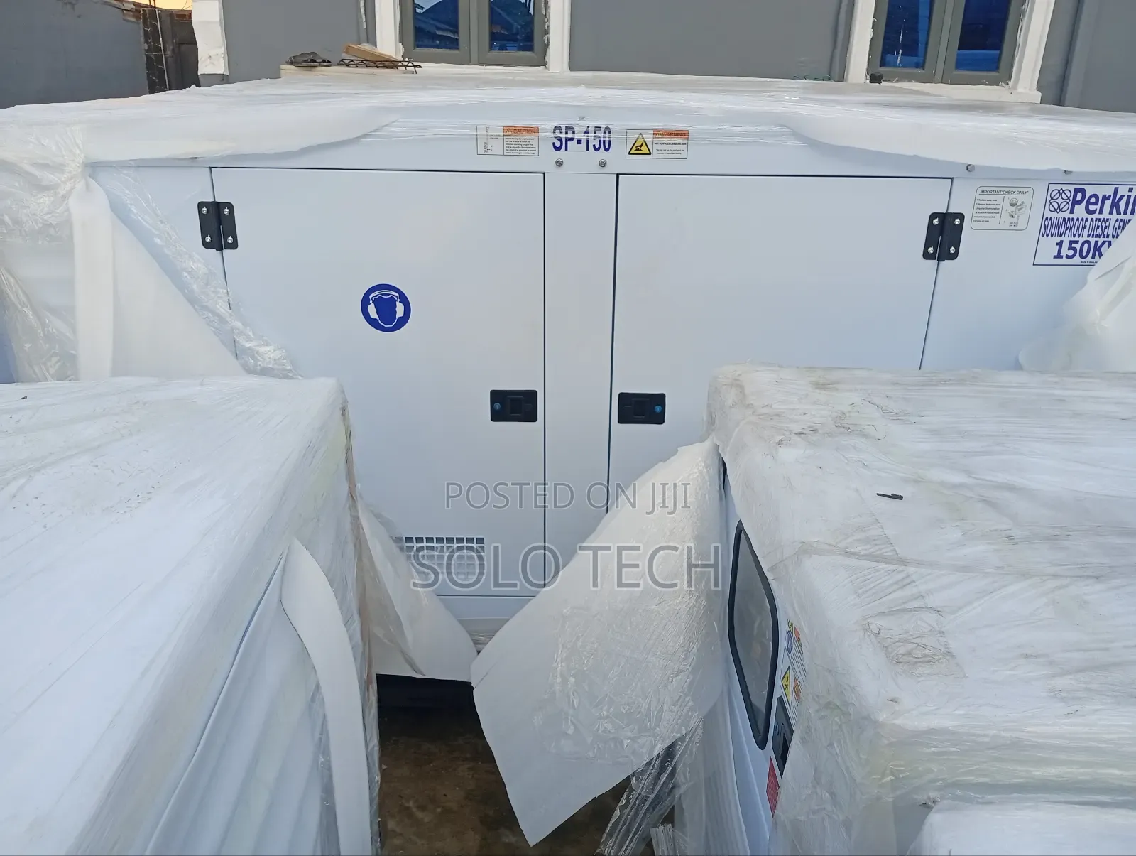 Brand New150 Kva Perkins Soundproof Diesel Generator 100% Copper Coil
