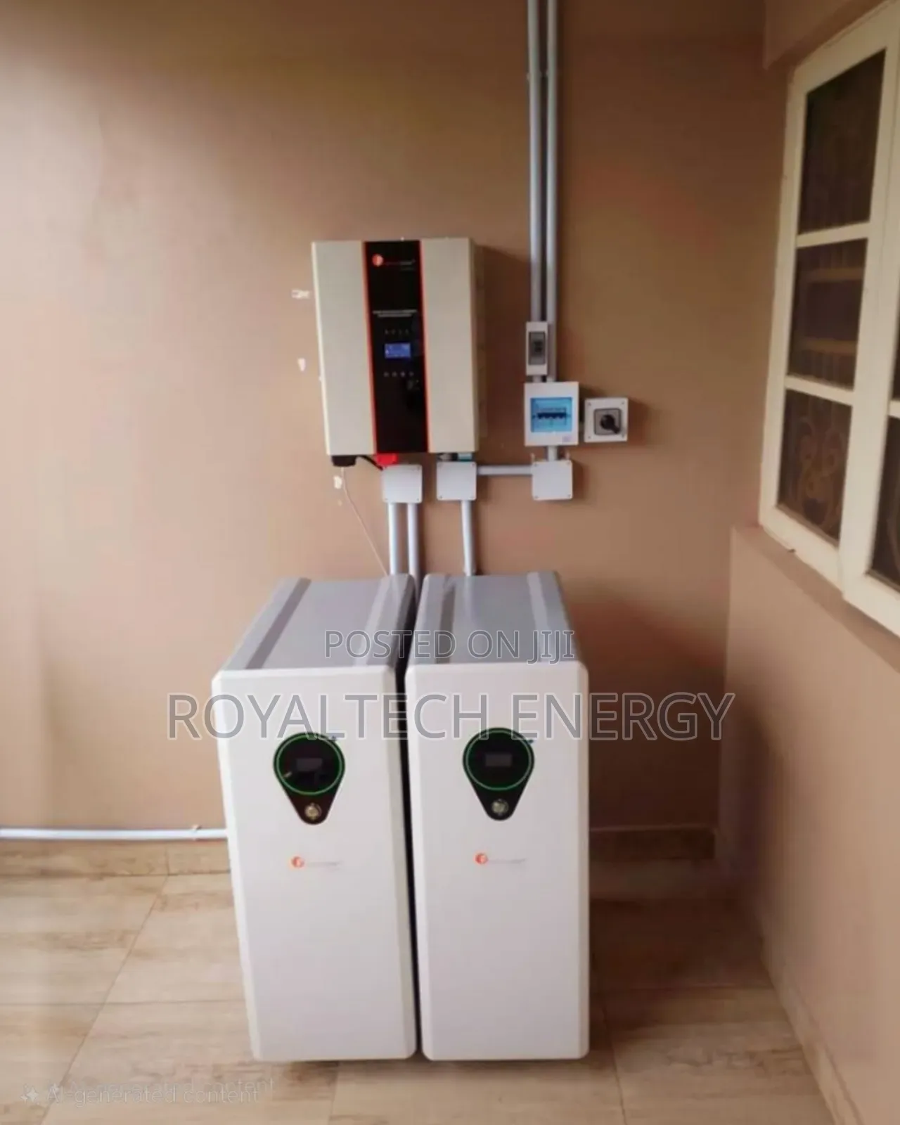 Felicity 17.5kwh Lithium Batteries 2 Unit + 10kva Hybrid Inverter 48v