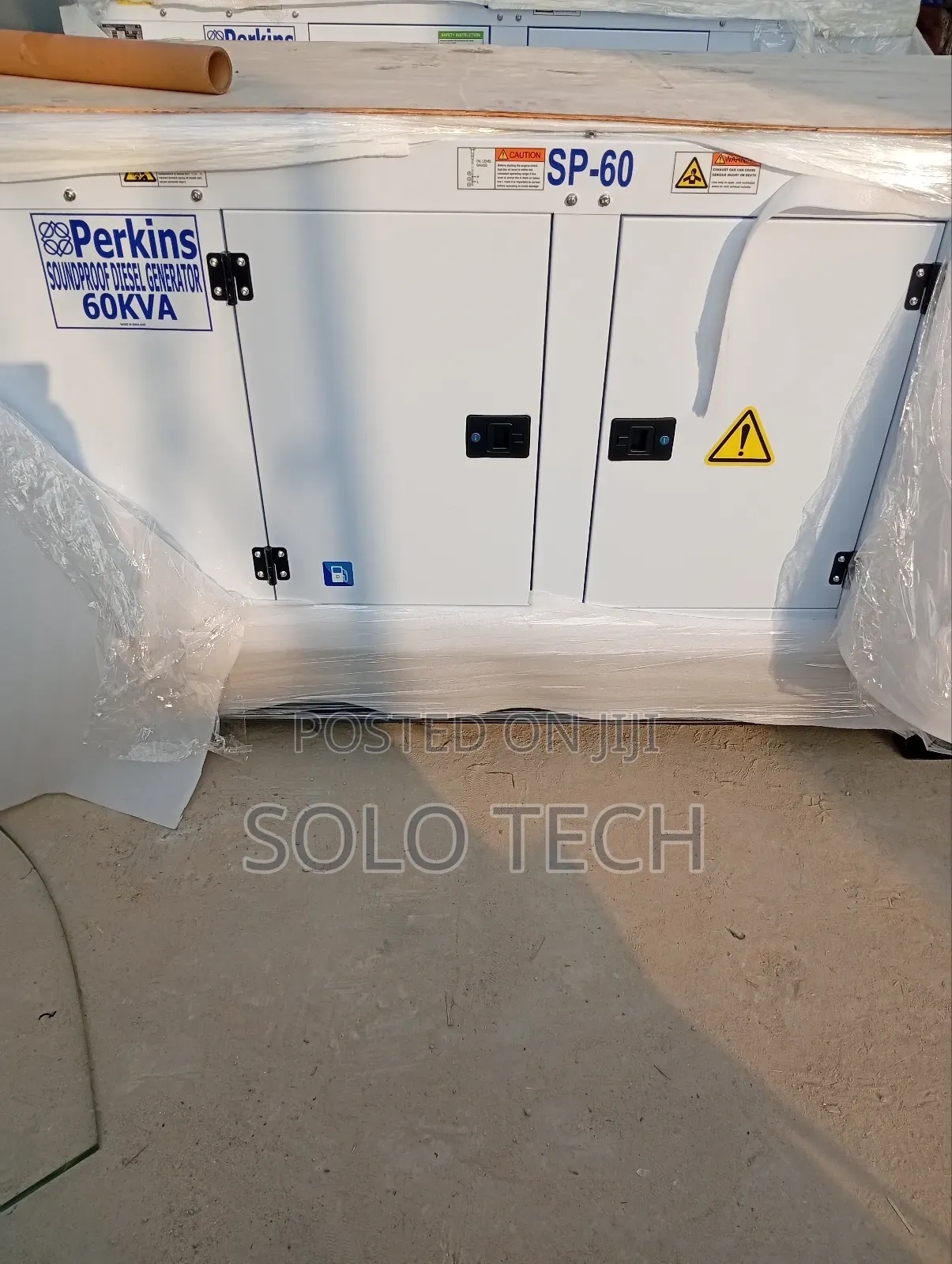 Brand New 60 Kva Perkins Soundproof Diesel Generator 100% Copper Coil