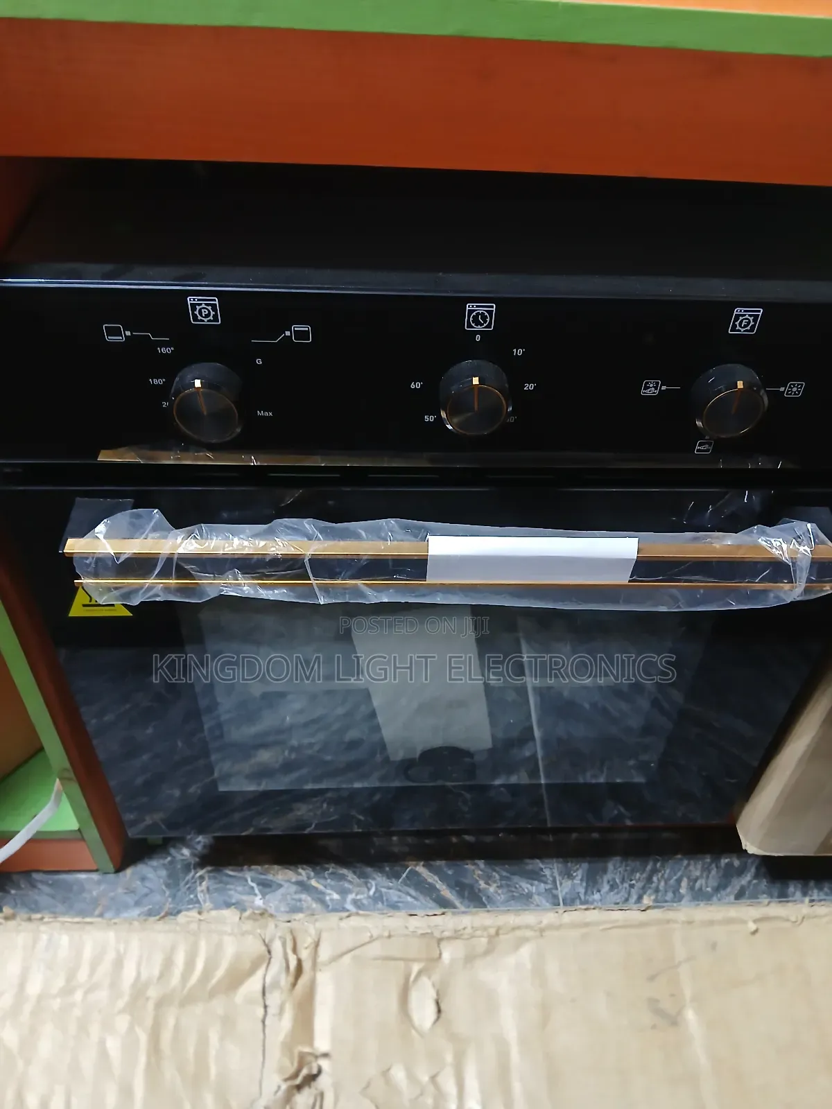 Beko Luxury Inbuilt Oven Electric Gas Use 60x60cm 100% Copper