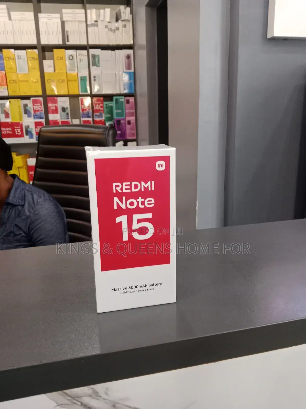 New Xiaomi Redmi Note 15 256 GB Black
