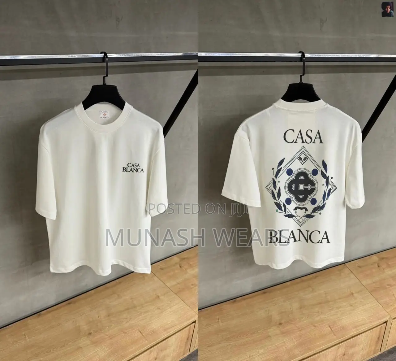 Casablanca T-shirt S-3xl