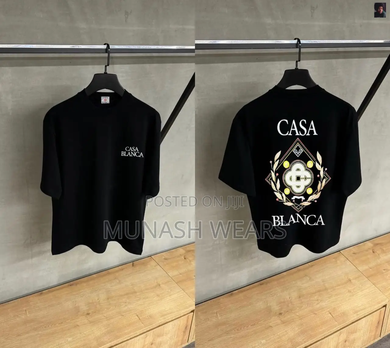 Casablanca T-shirt S-3xl