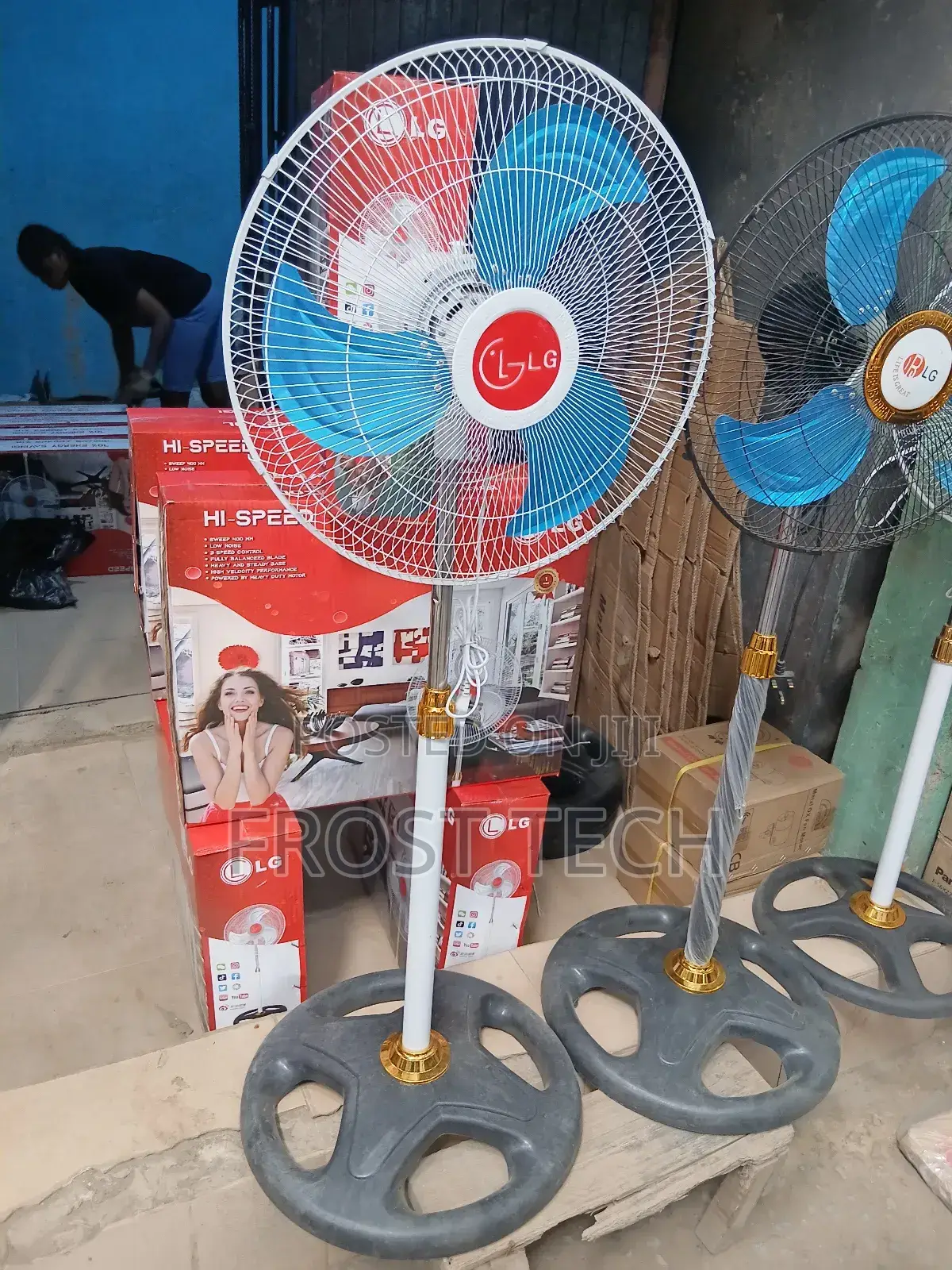 Lg Hi - Speed 18 Inches Standing Fan