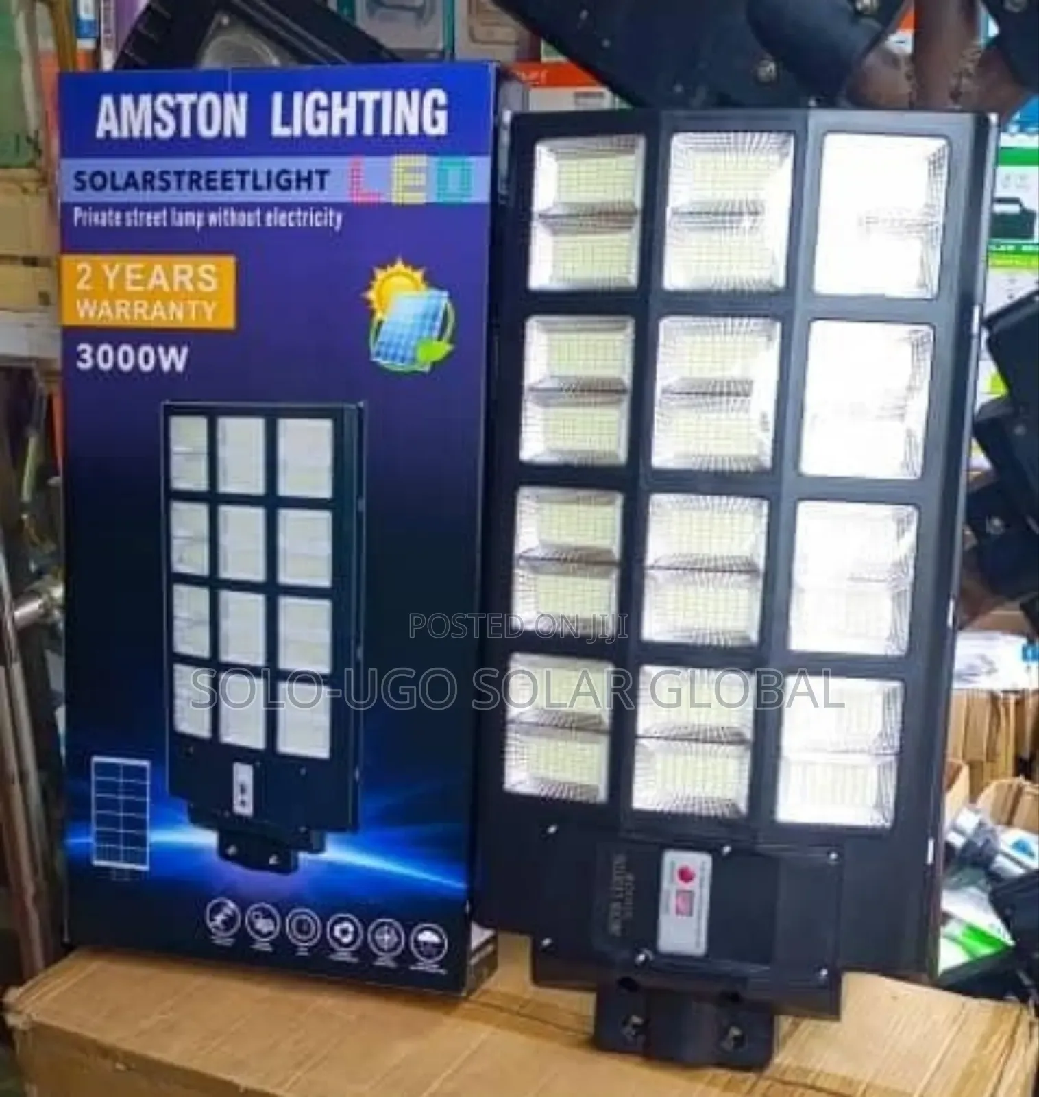 300w Amston Solar Street Lights