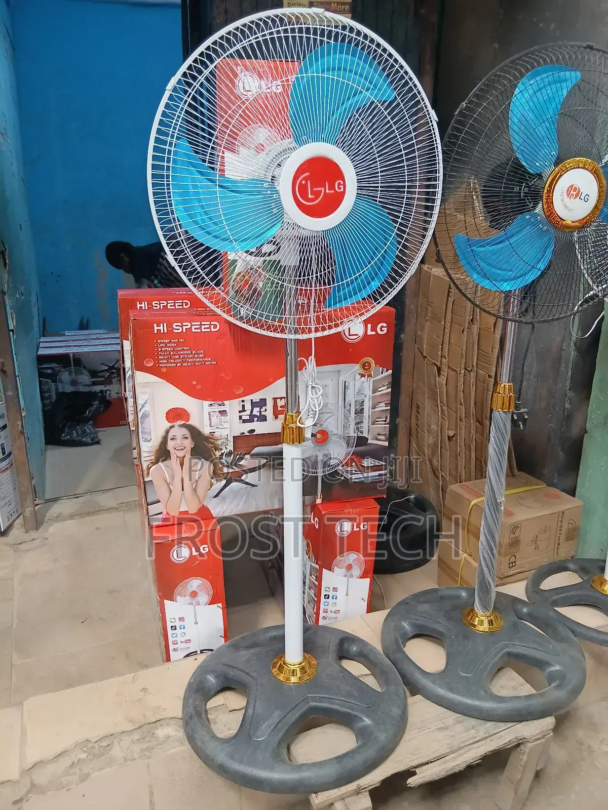 Lg Hi - Speed 18 Inches Standing Fan
