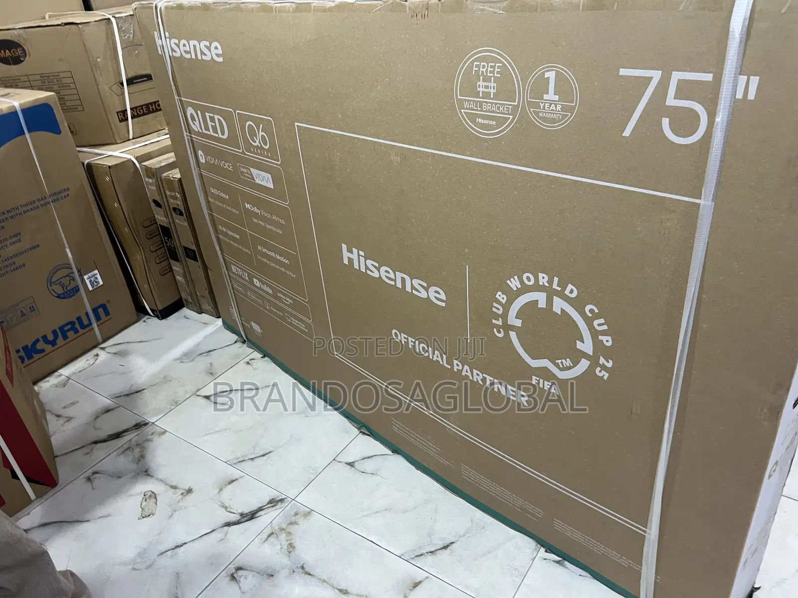 Hisense 75′′ Qled Tv With Home Cinema Feel (75q6q)