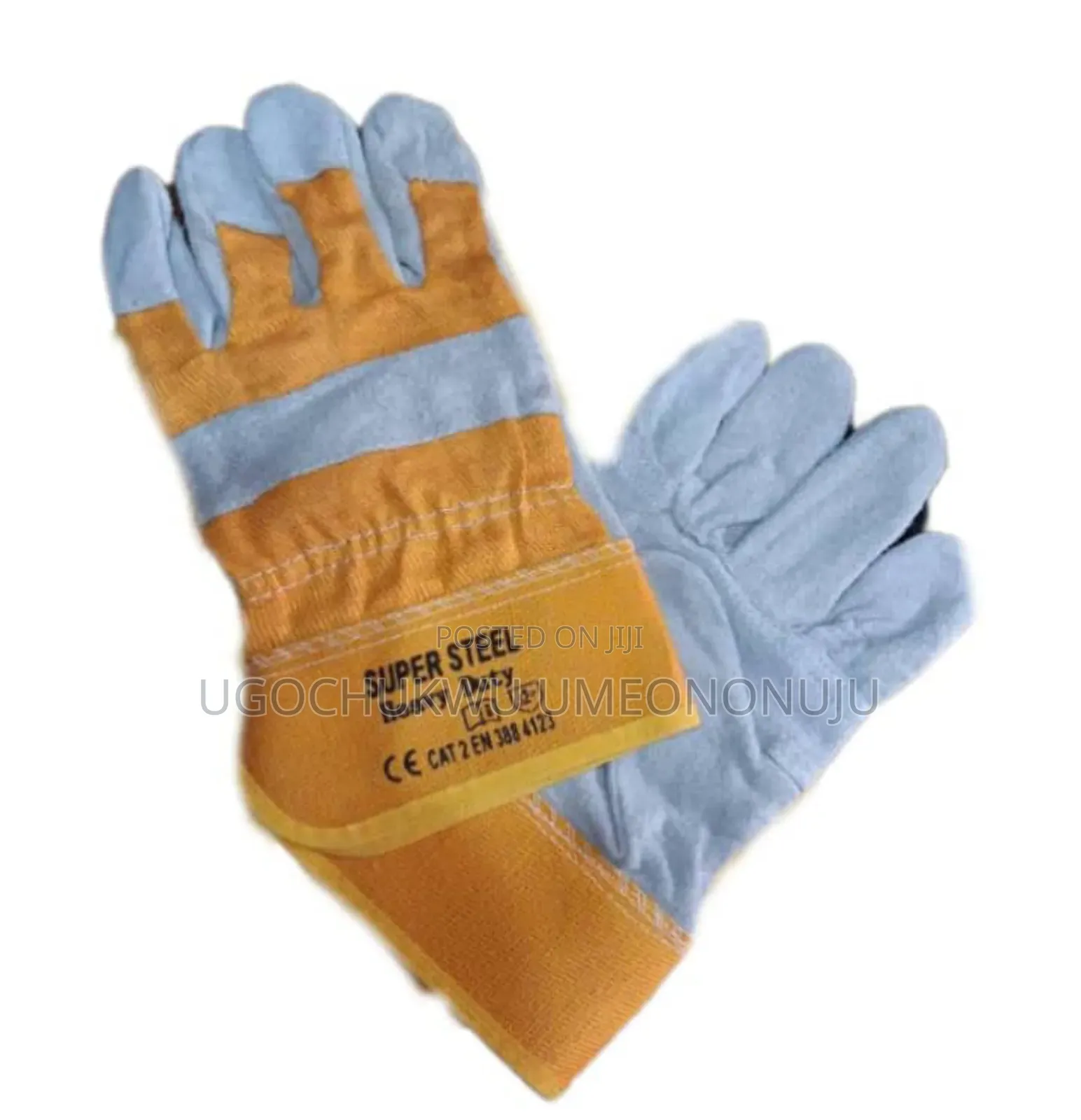 Yellow Combination Gloves
