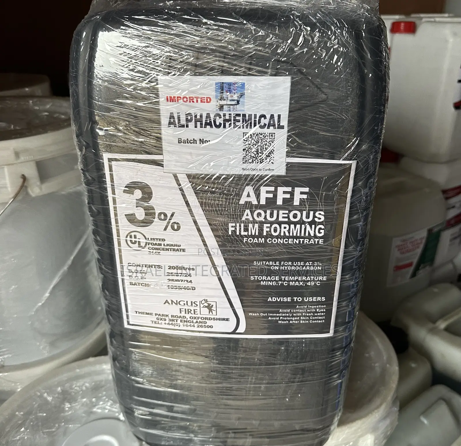 Aqueous Film Foaming Afff 25liters