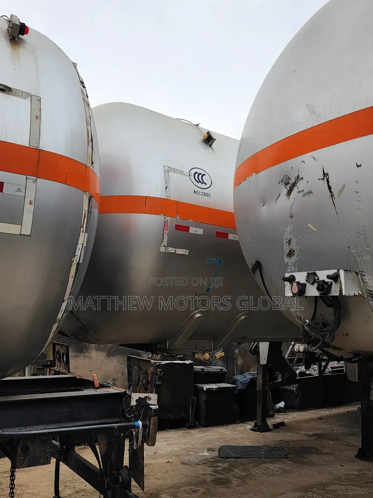 Clean Foreign LPG Gastank 24tons