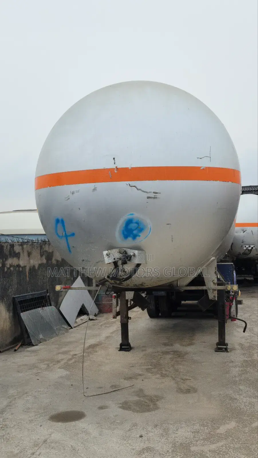 Clean Foreign LPG Gastank 24tons
