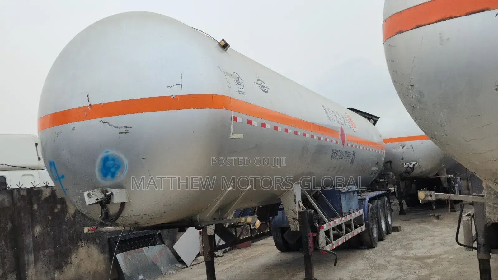 Clean Foreign LPG Gastank 24tons