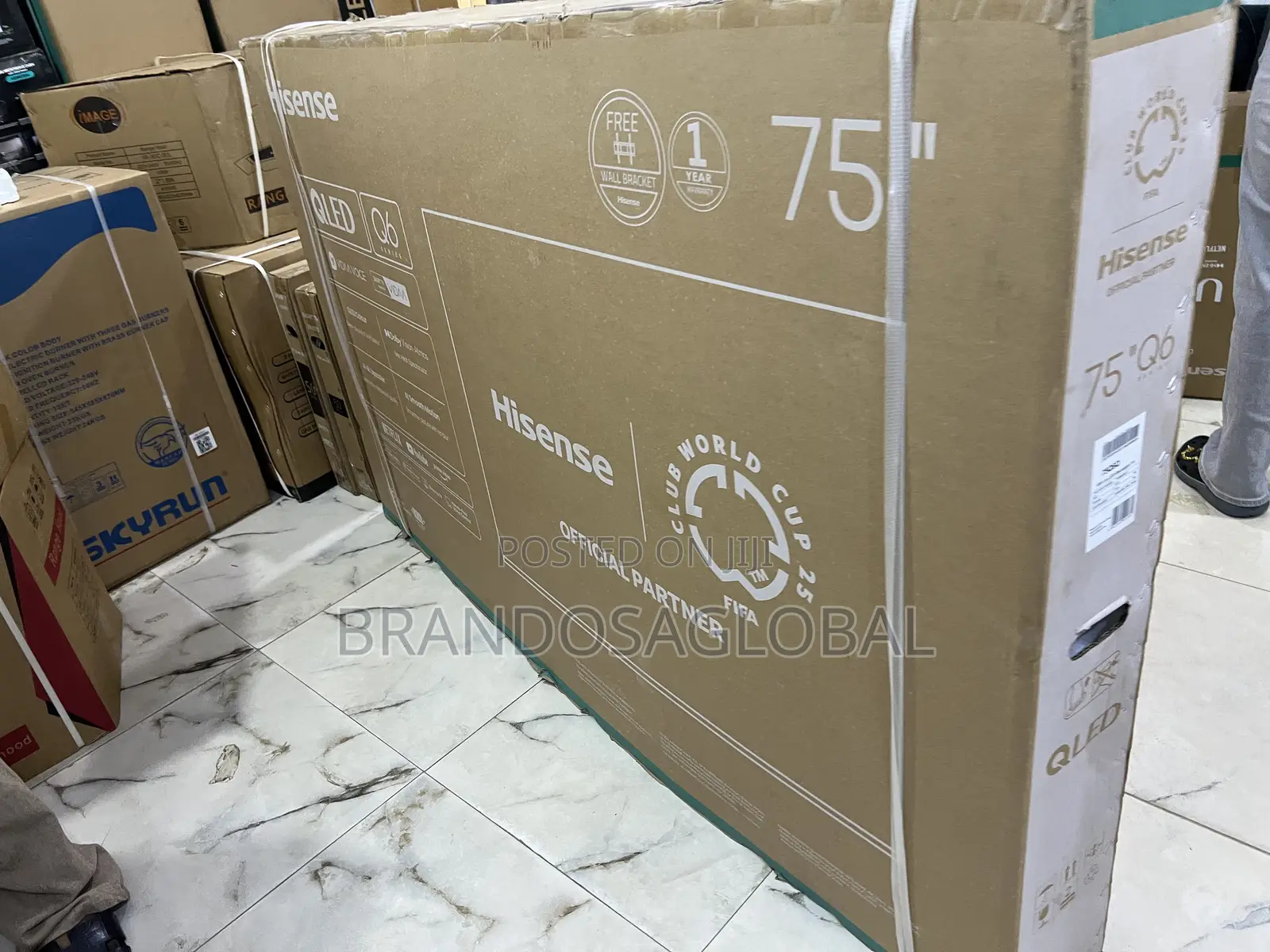 Hisense 75 Inch Smart Tv With Fast Refresh Performance (75q6q)
