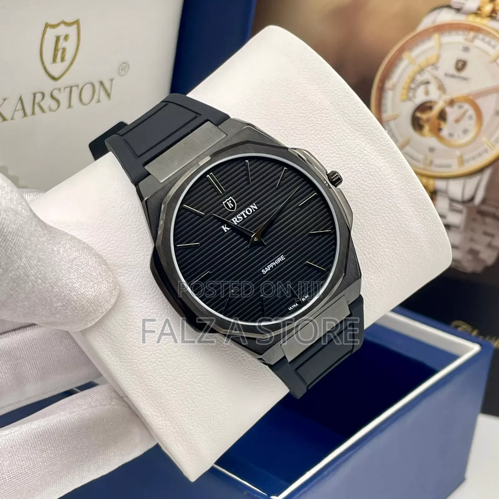 Karston Rubber Wristwatch (Quartz)