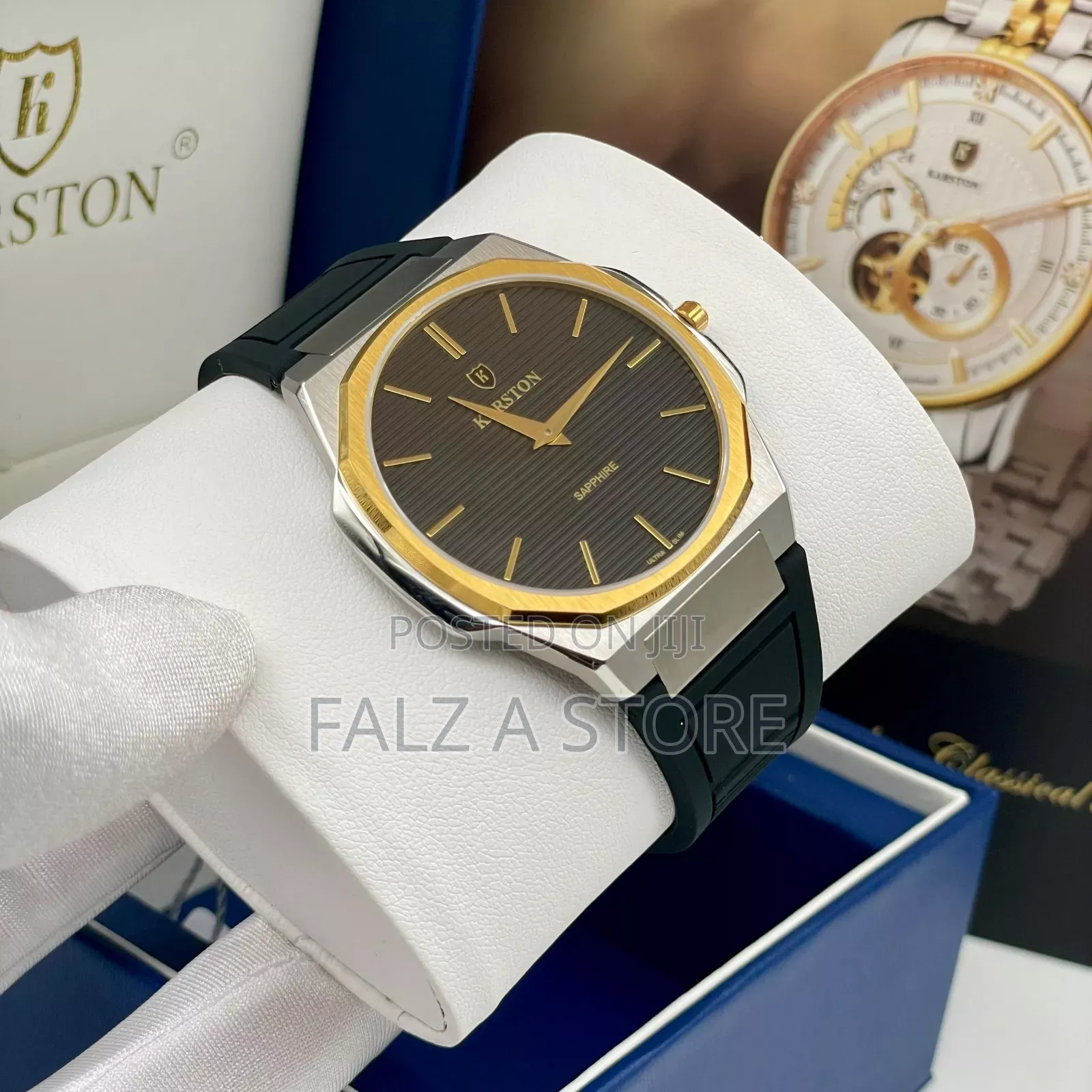 Karston Rubber Wristwatch (Quartz)