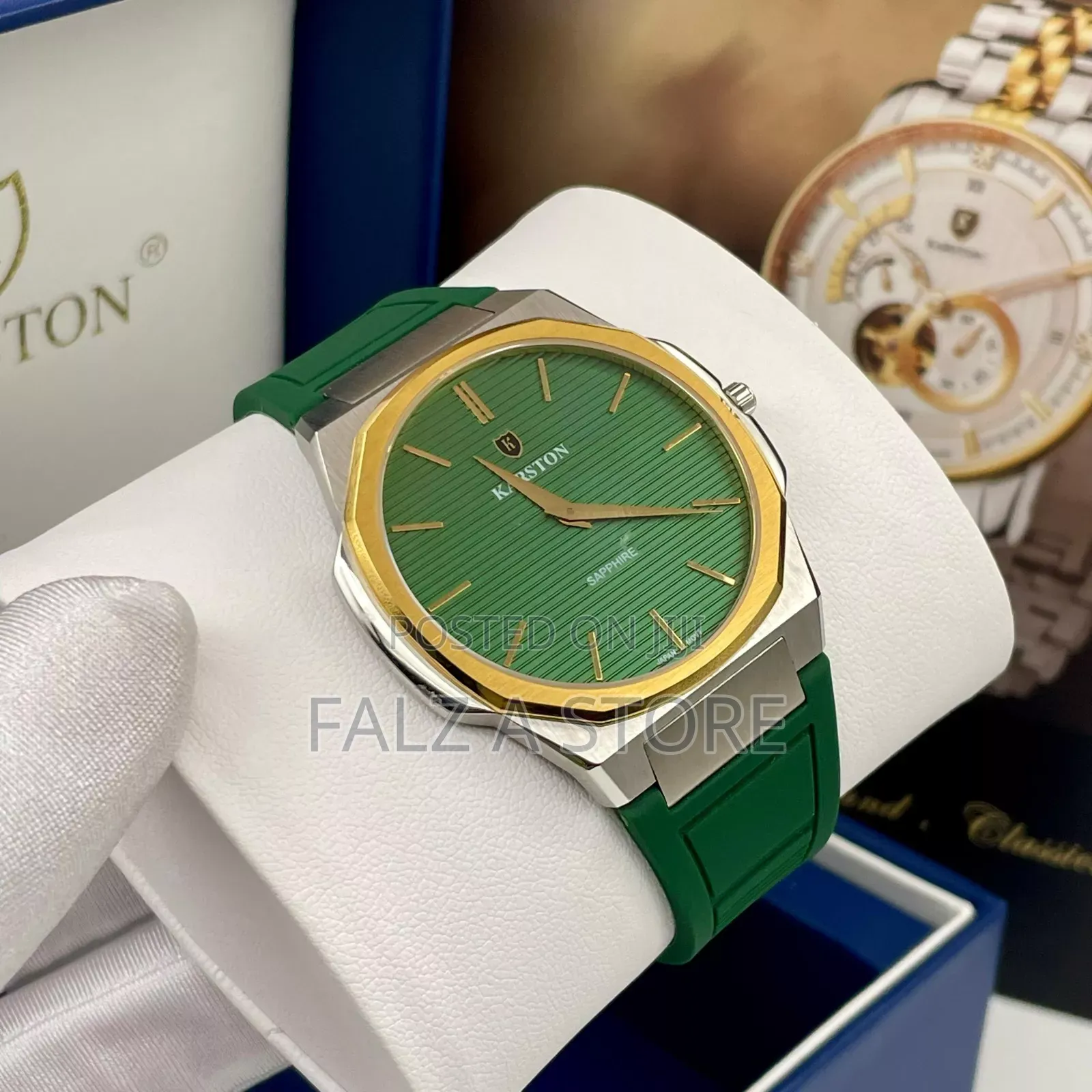 Karston Rubber Wristwatch (Quartz)