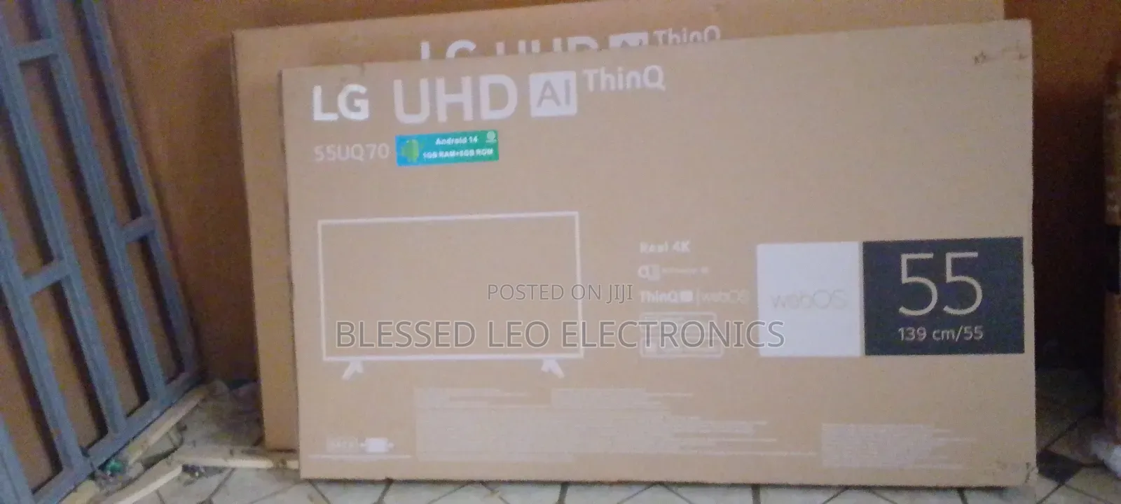 55 Inches Lg Smart Tv With Google Home Play and More