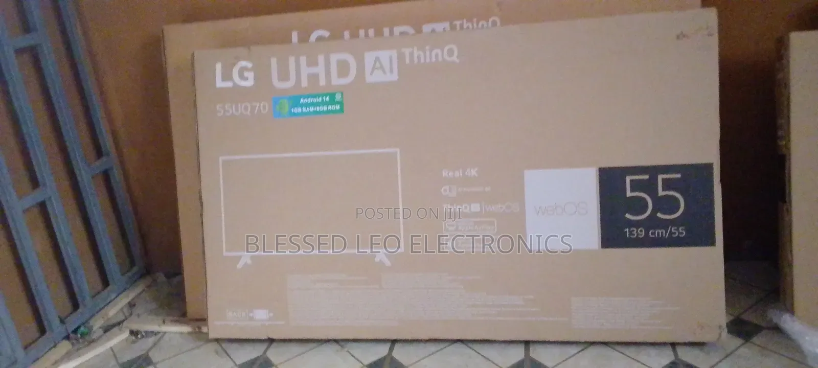 55 Inches Lg Smart Tv With Google Home Play and More