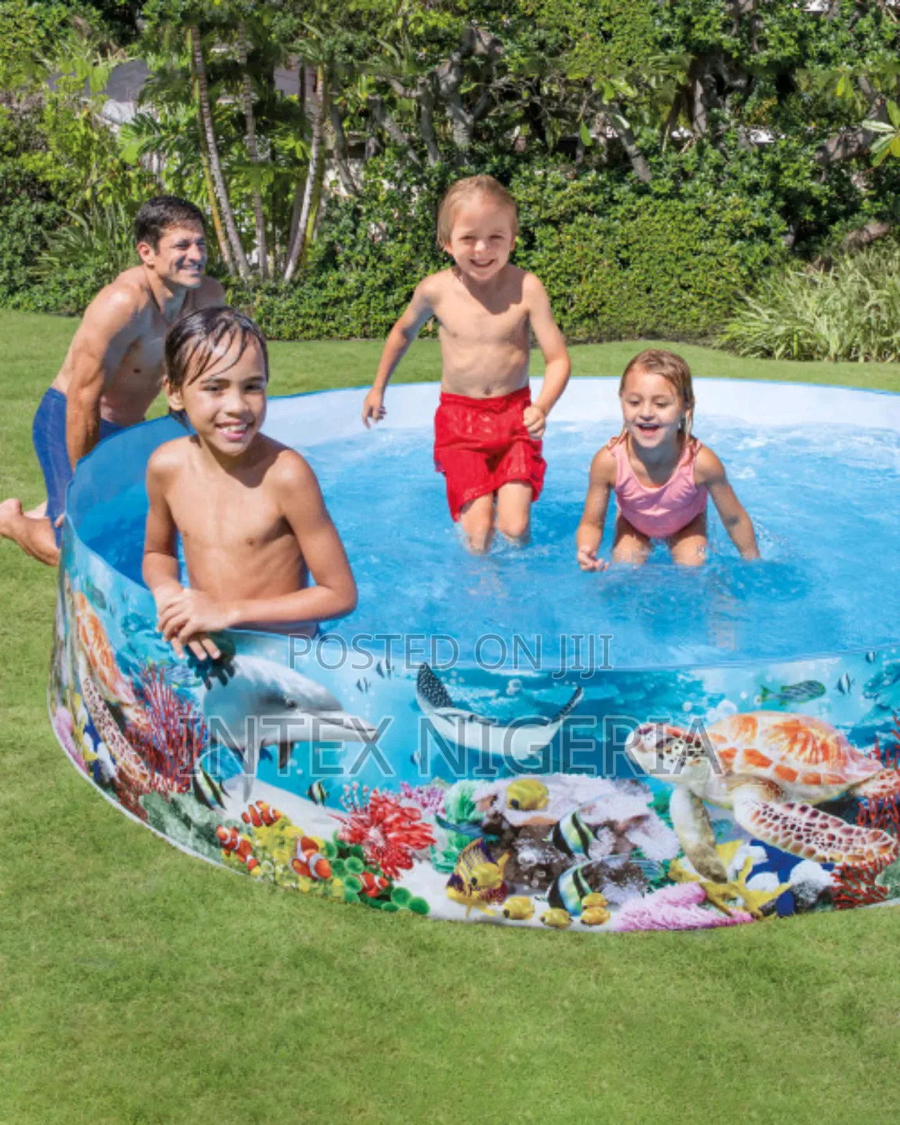 Intex Deep Blue Sea Snapset Kids Pool