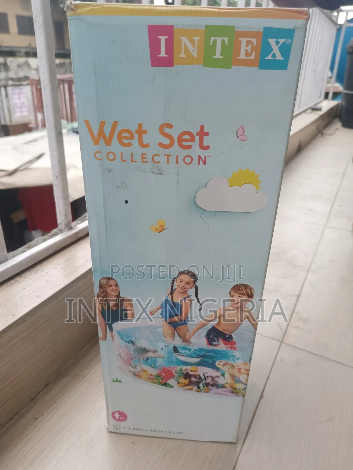 Intex Deep Blue Sea Snapset Kids Pool